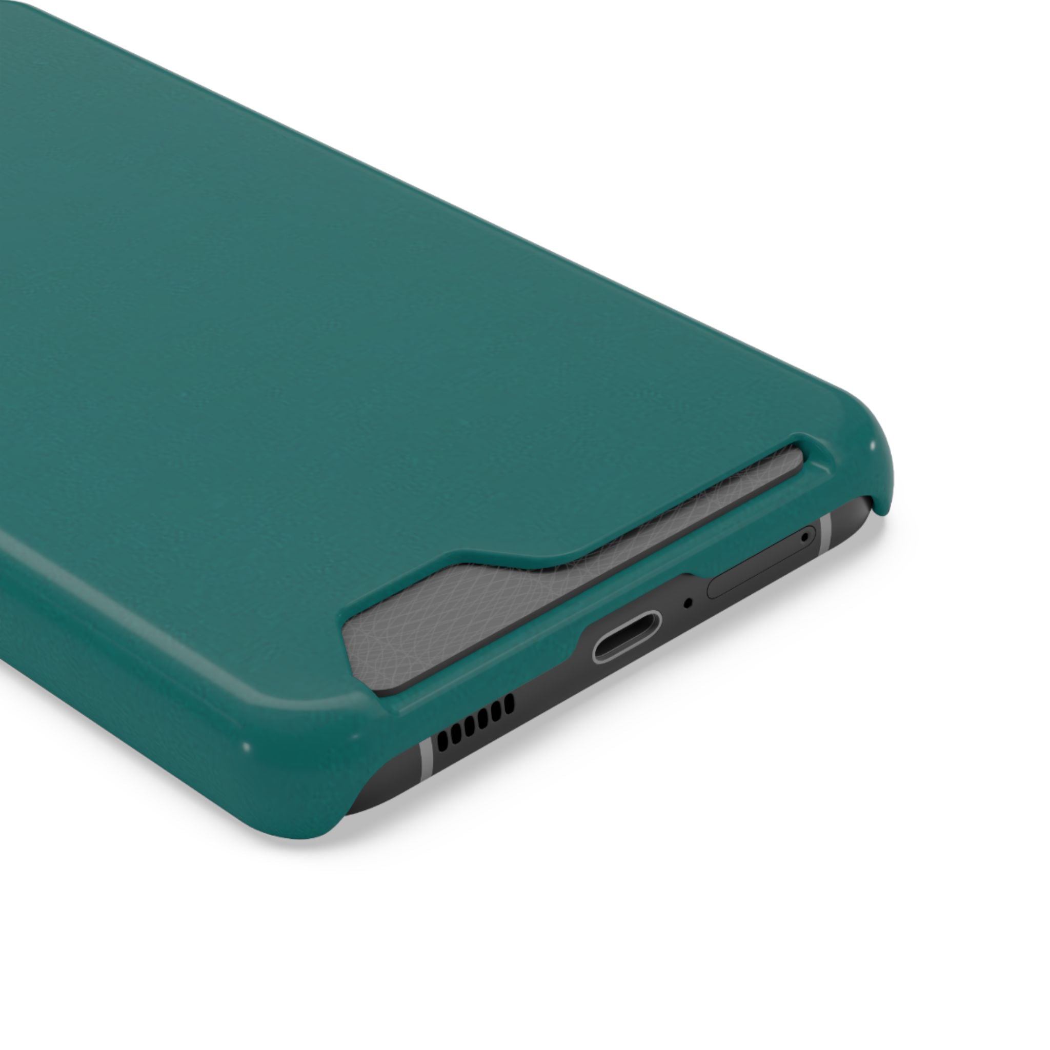 Sea Green Card Holder Phone Case