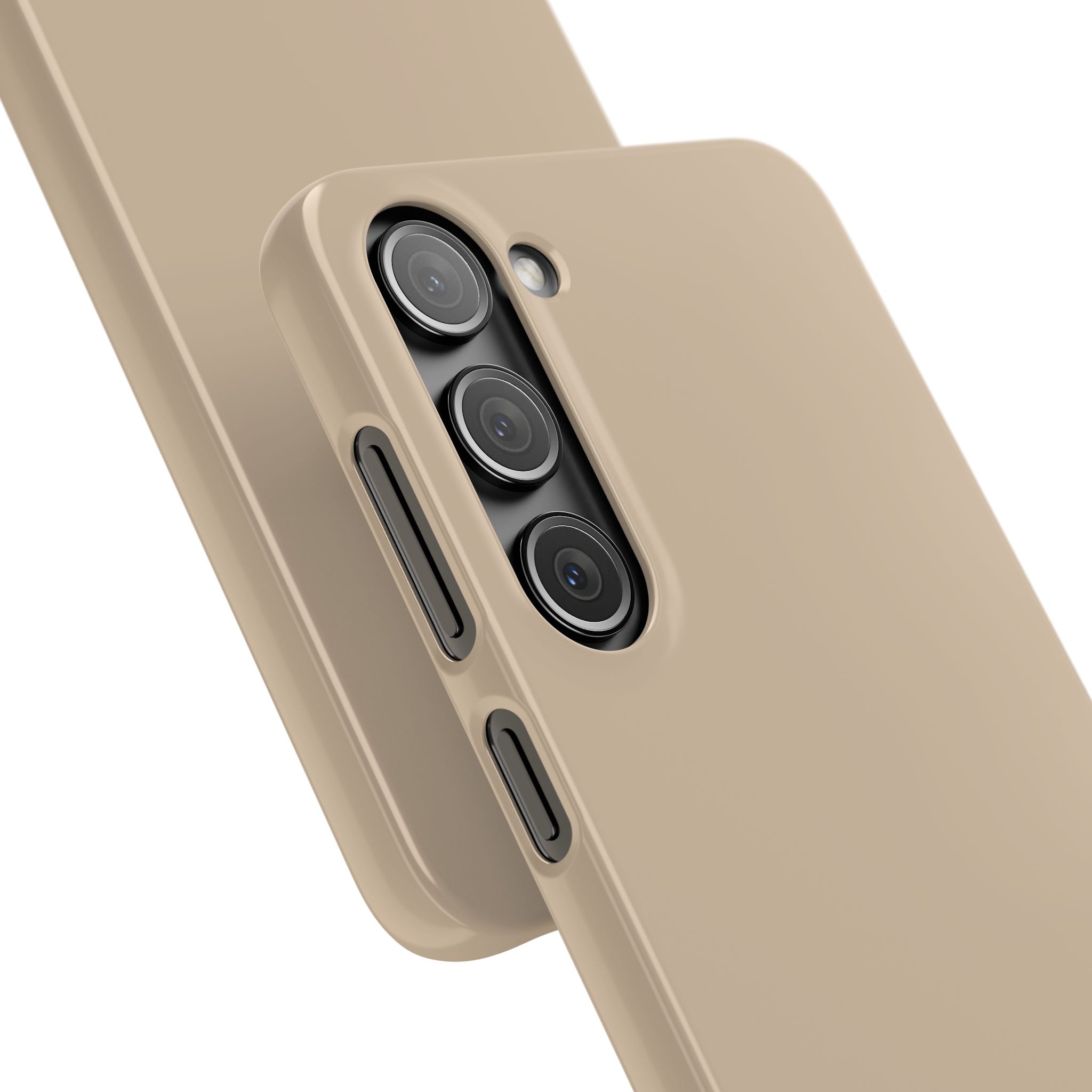Beige Snap Phone Case