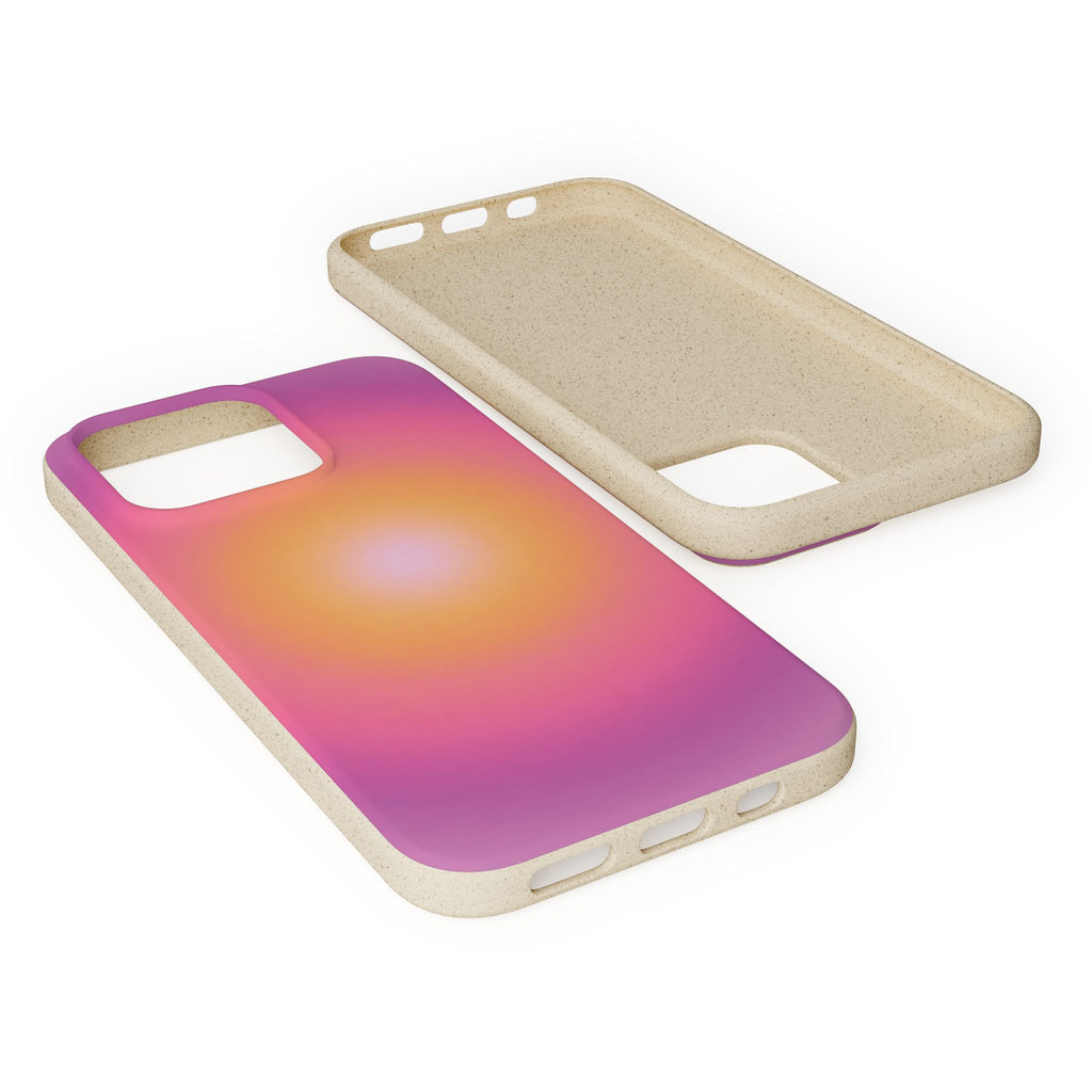 Sunset Glow Biodegradable Phone Case -  Eco-Friendly Cover