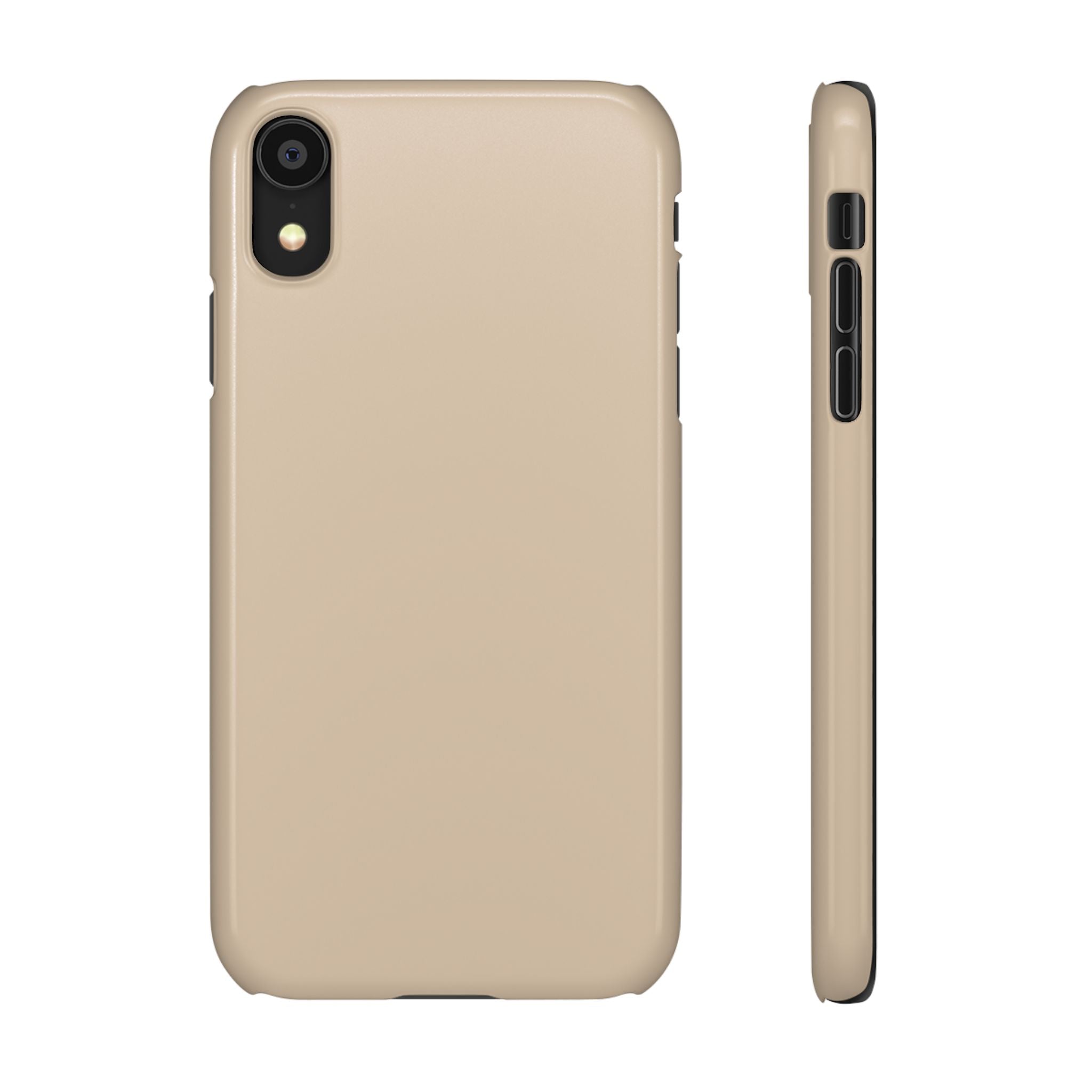 Beige Snap Phone Case
