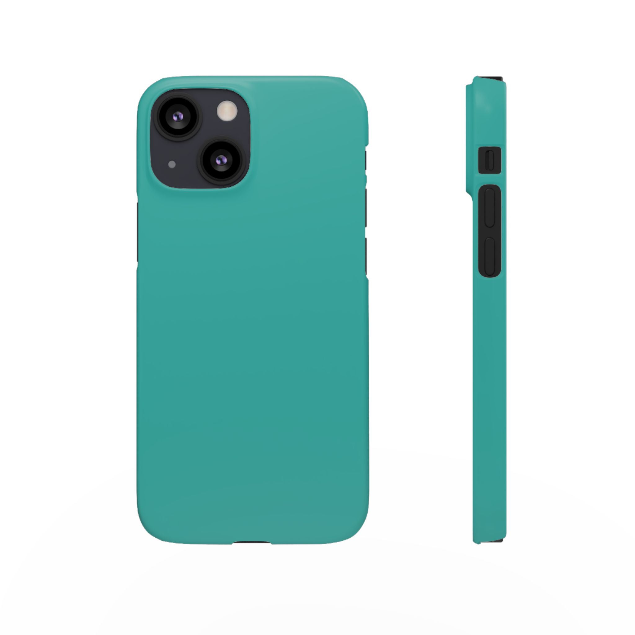 Teal Snap Phone Case