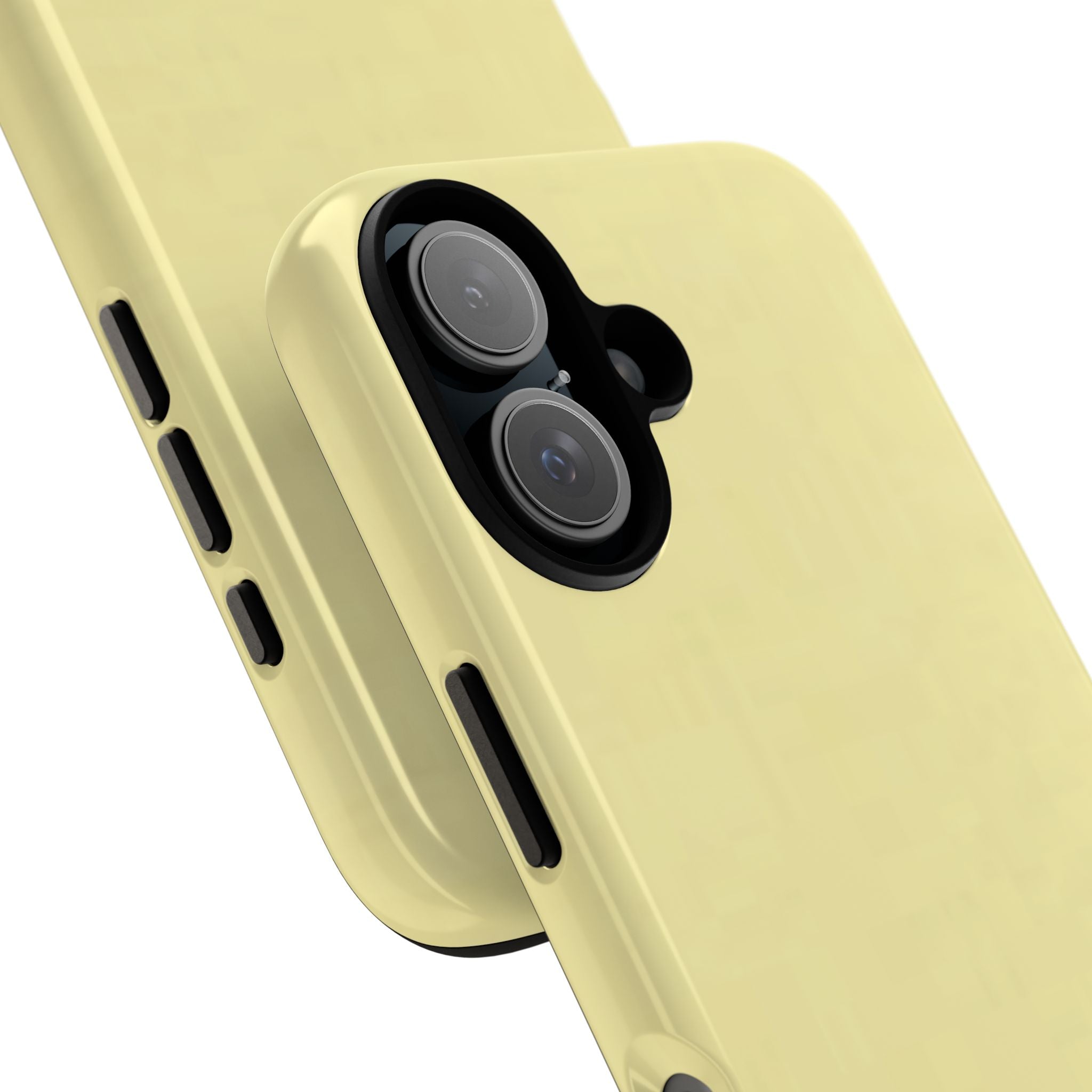 Pale Yellow Protective Phone Case