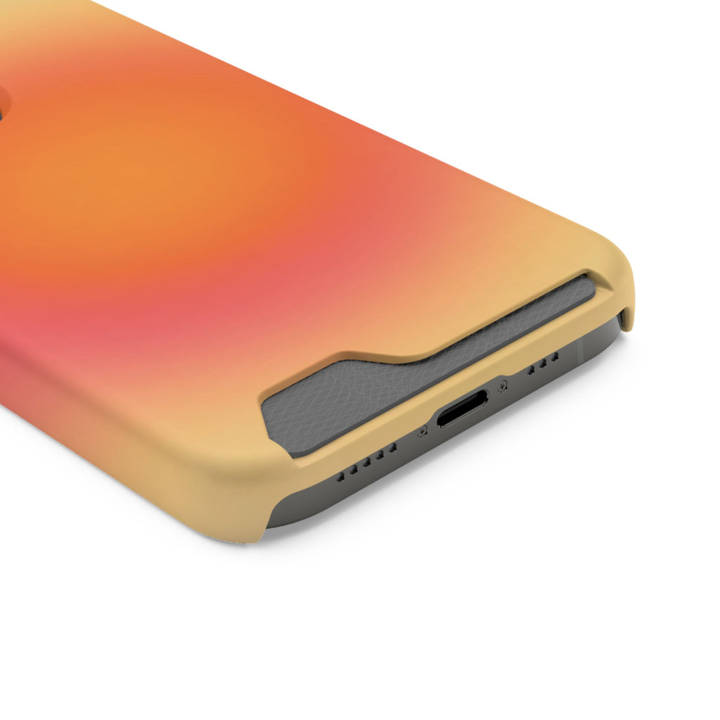 Sunset Gradient Phone Case with Card Slot