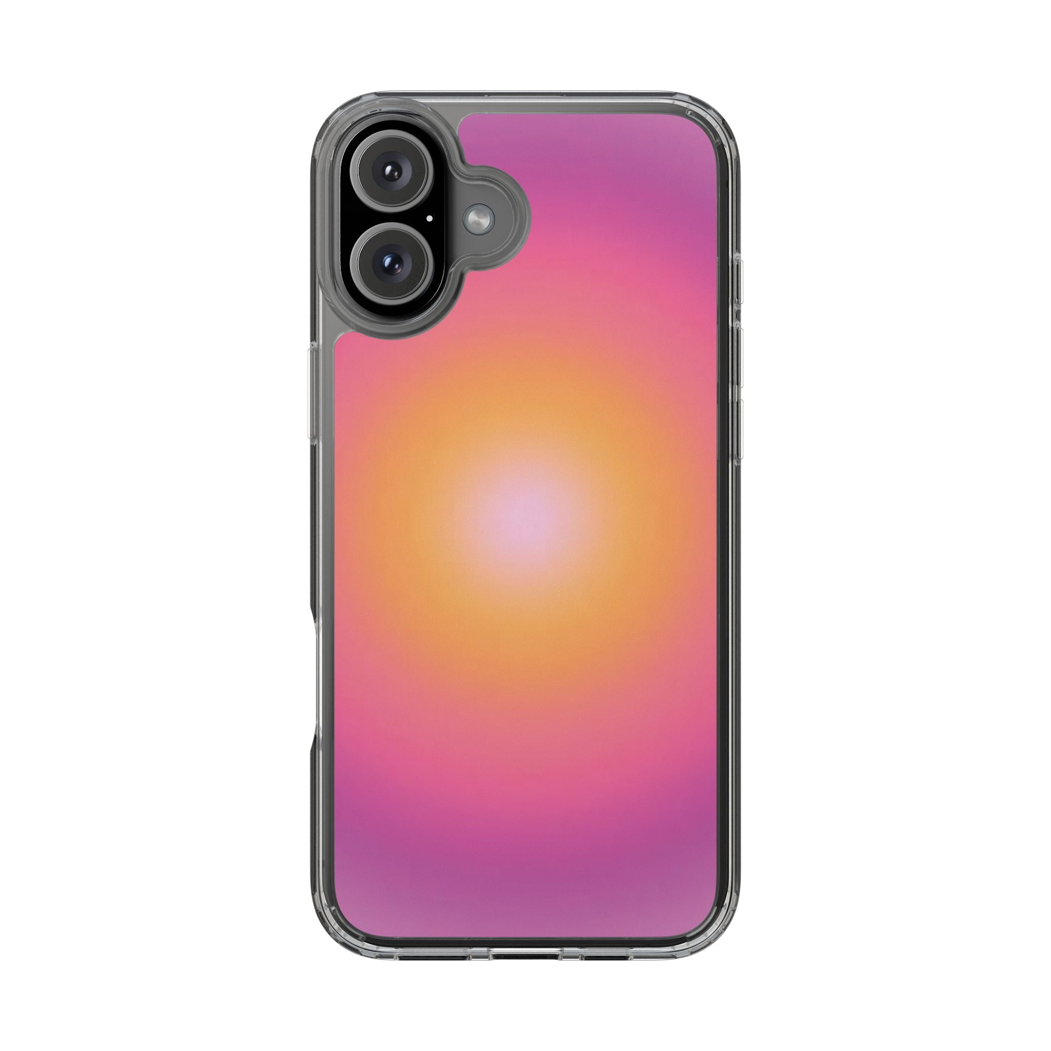 Sunset Gradient Clear Protective Cover