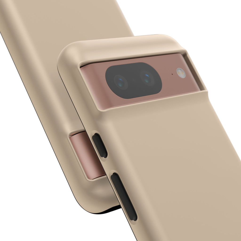 Beige Protective Phone Case