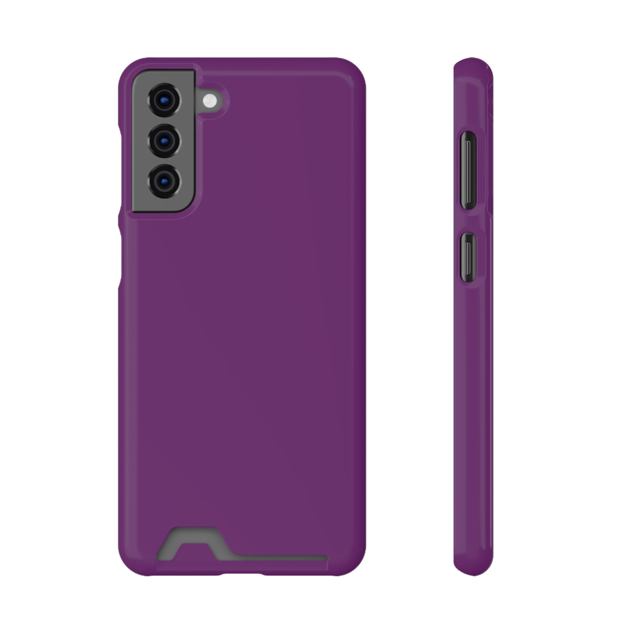 Blueberry Card Holder Phone Case