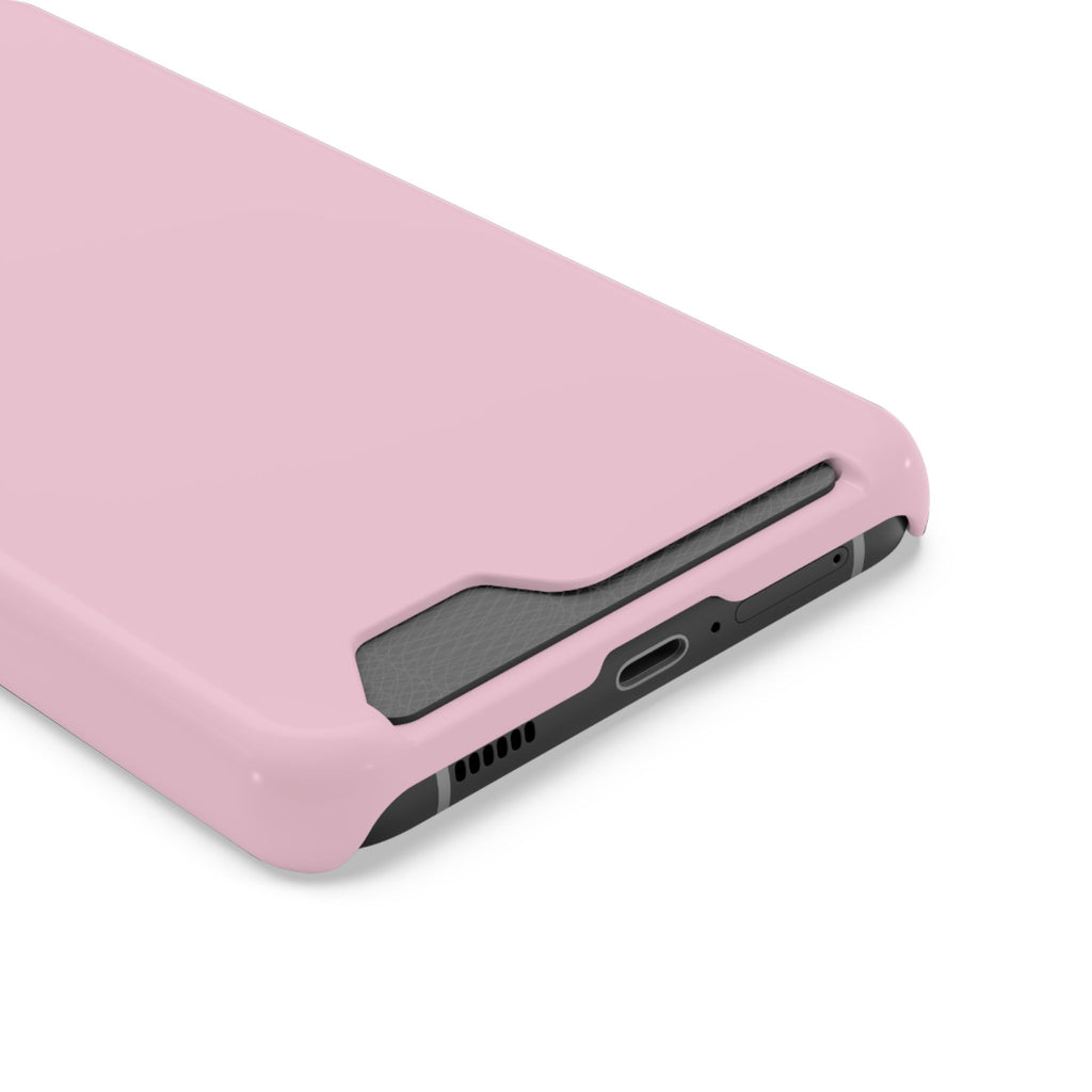 Pale Pink Card-Holder Phone Case