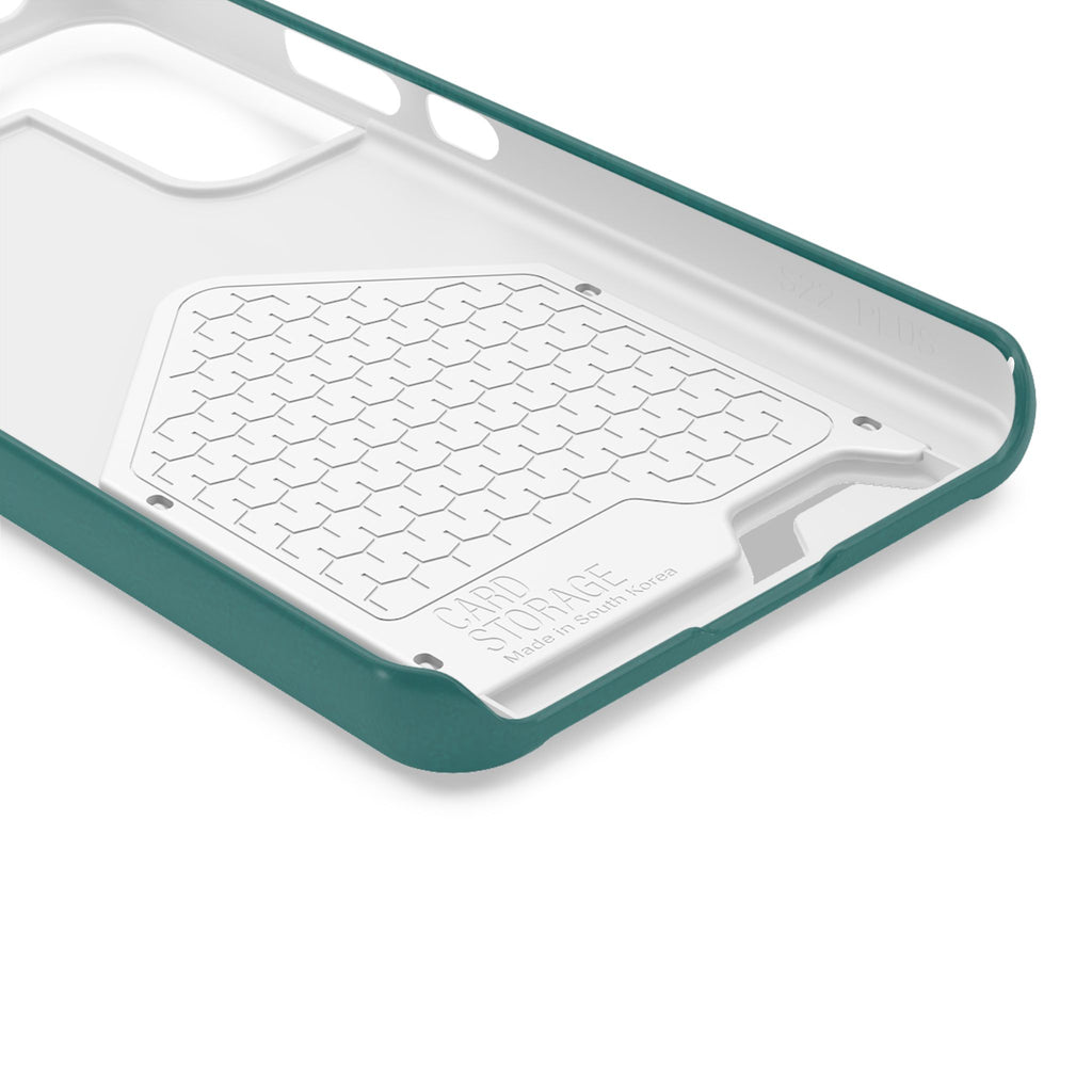 Sea Green Card Holder Phone Case