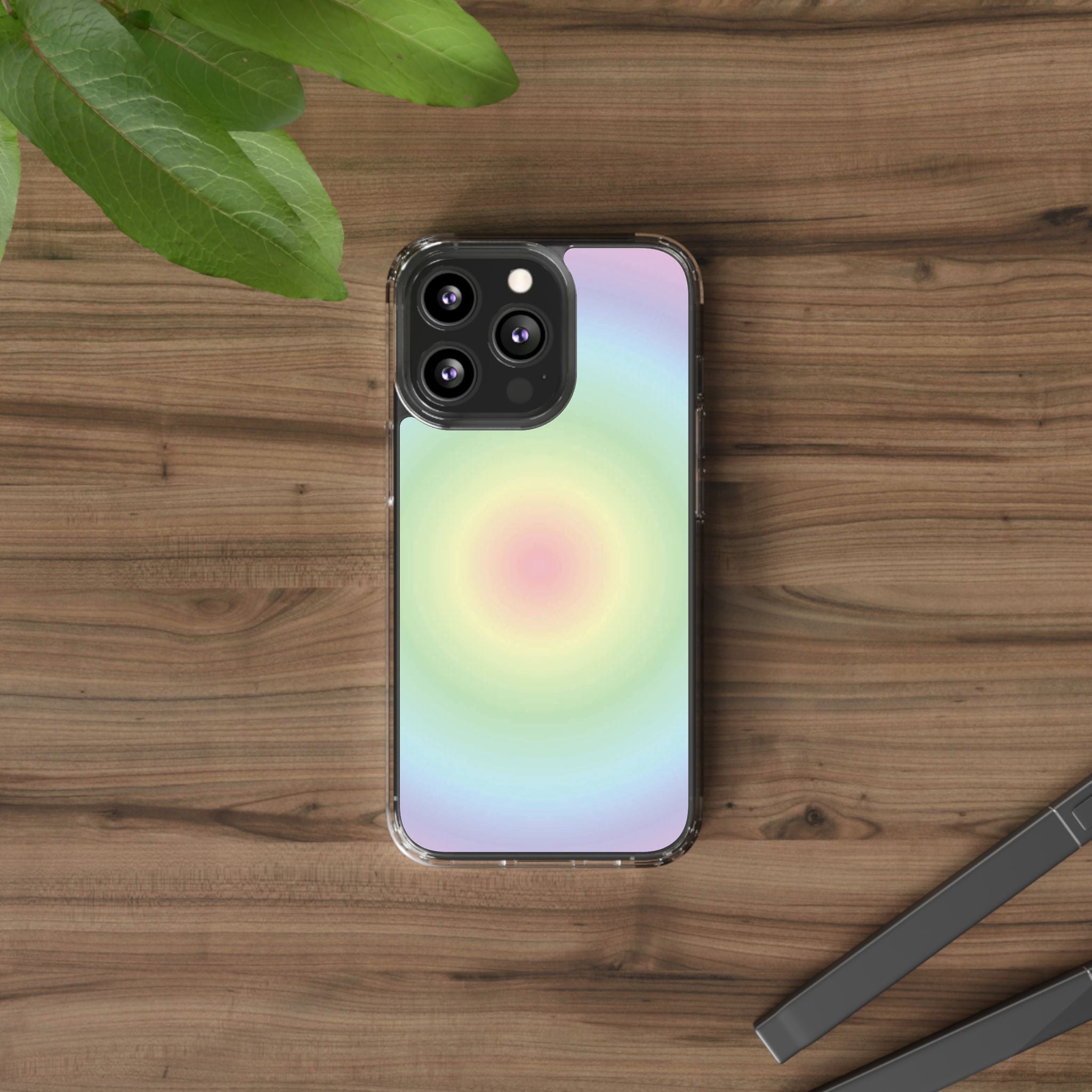 Clear Bermuda Halo Gradient Protective Cover