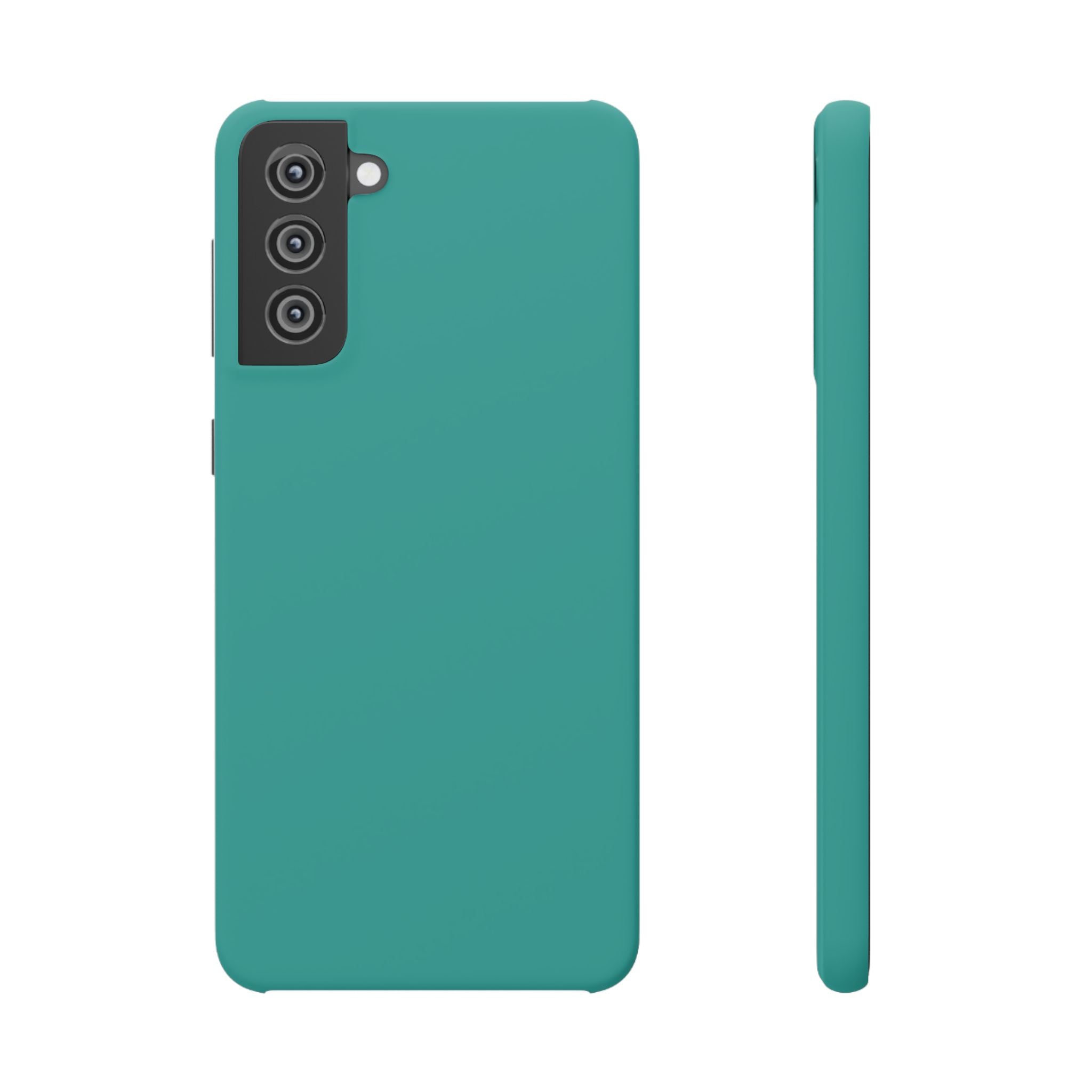 Teal Snap Phone Case