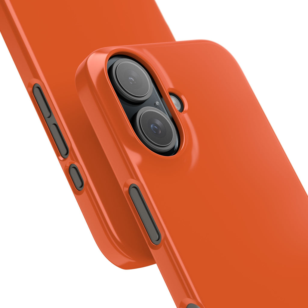 Orange Snap Phone Case