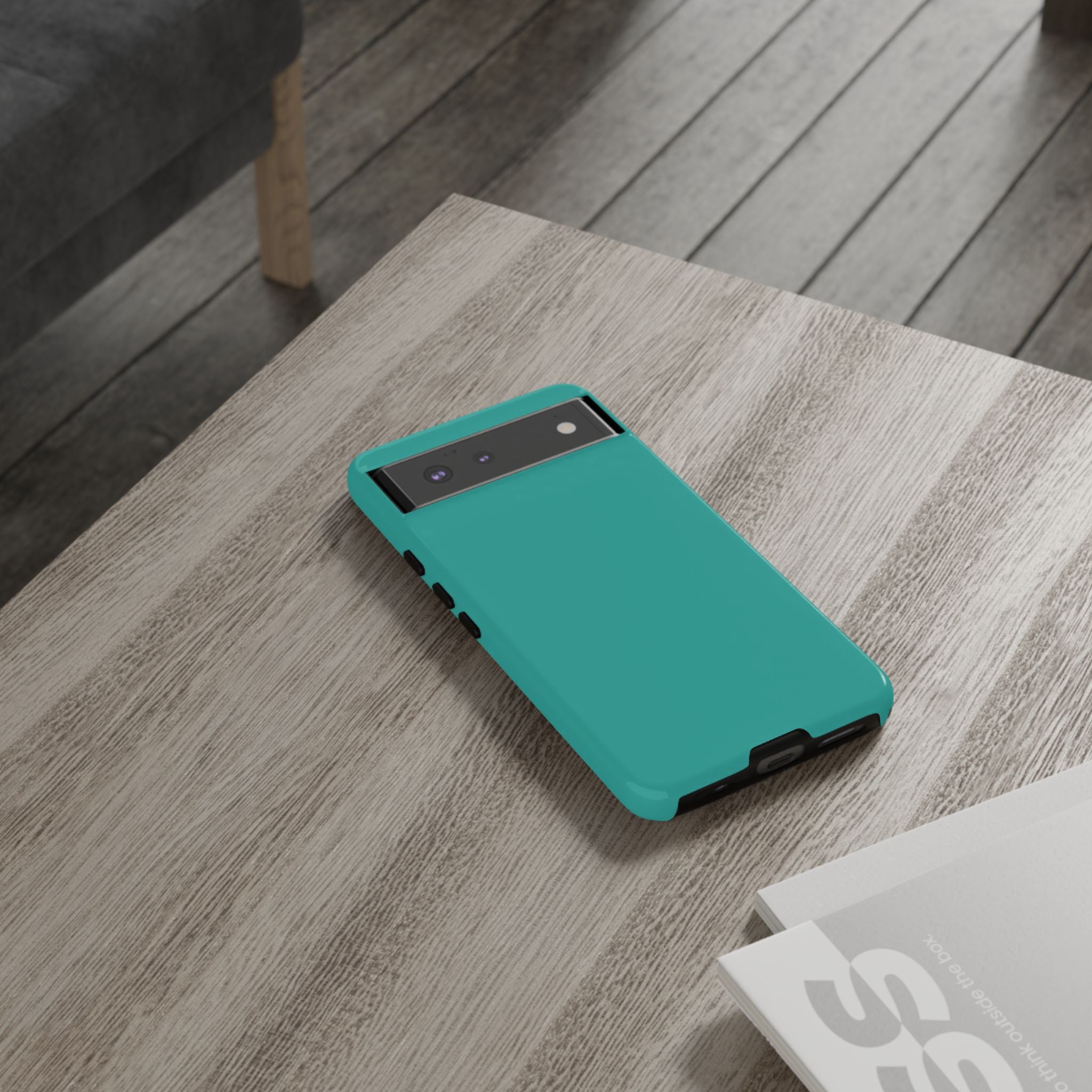 Teal Protective Phone Case