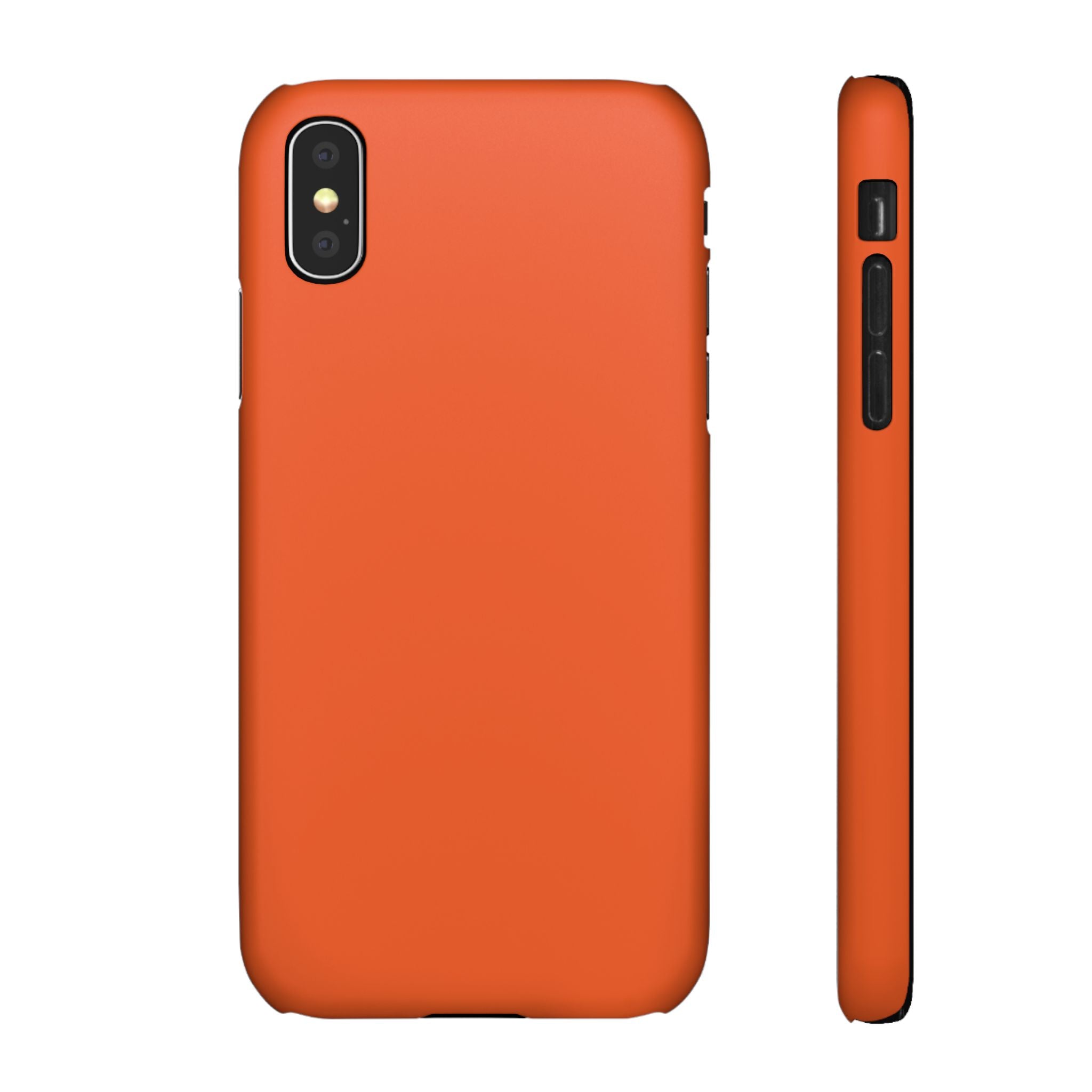 Orange Snap Phone Case