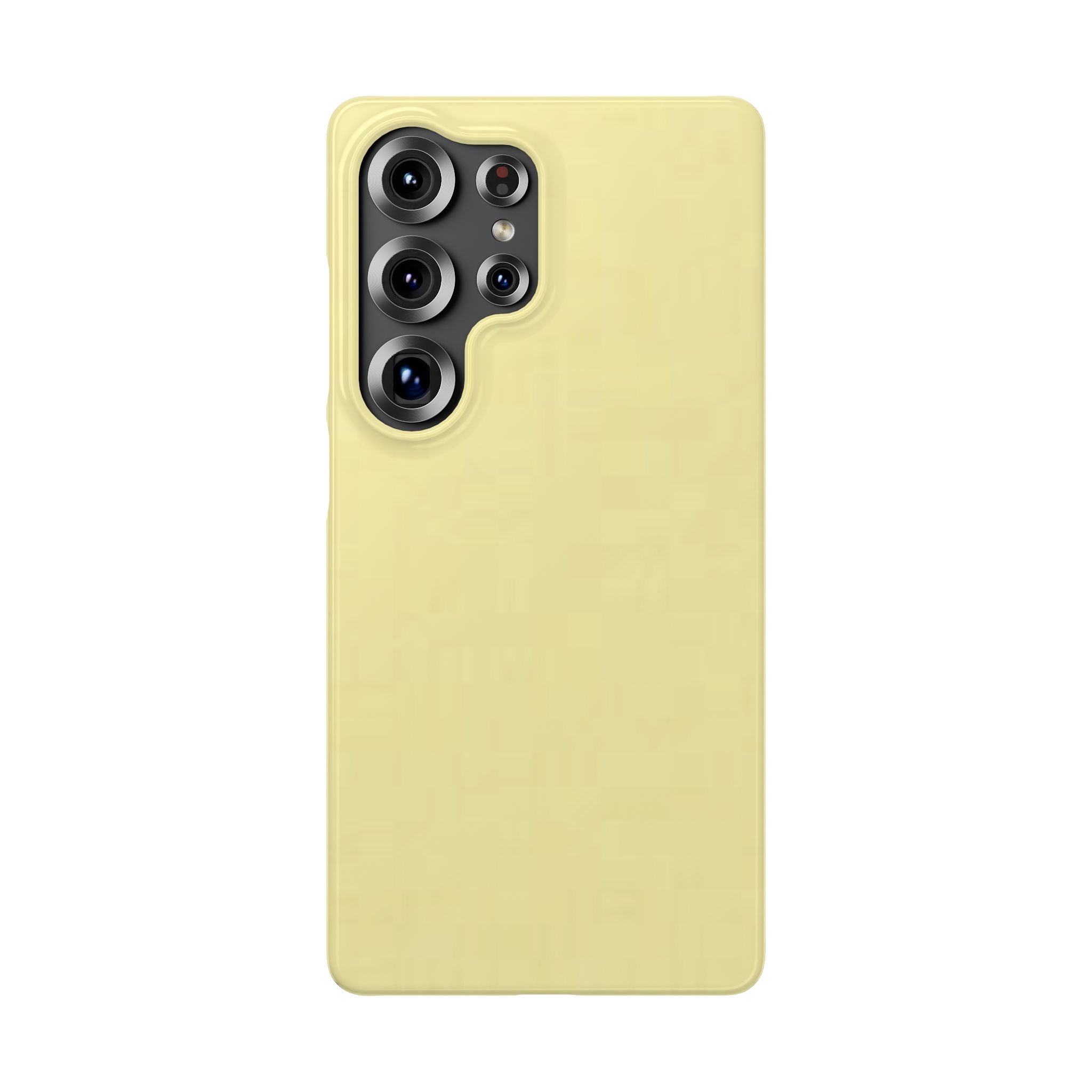 Pale Yellow Snap Phone Case