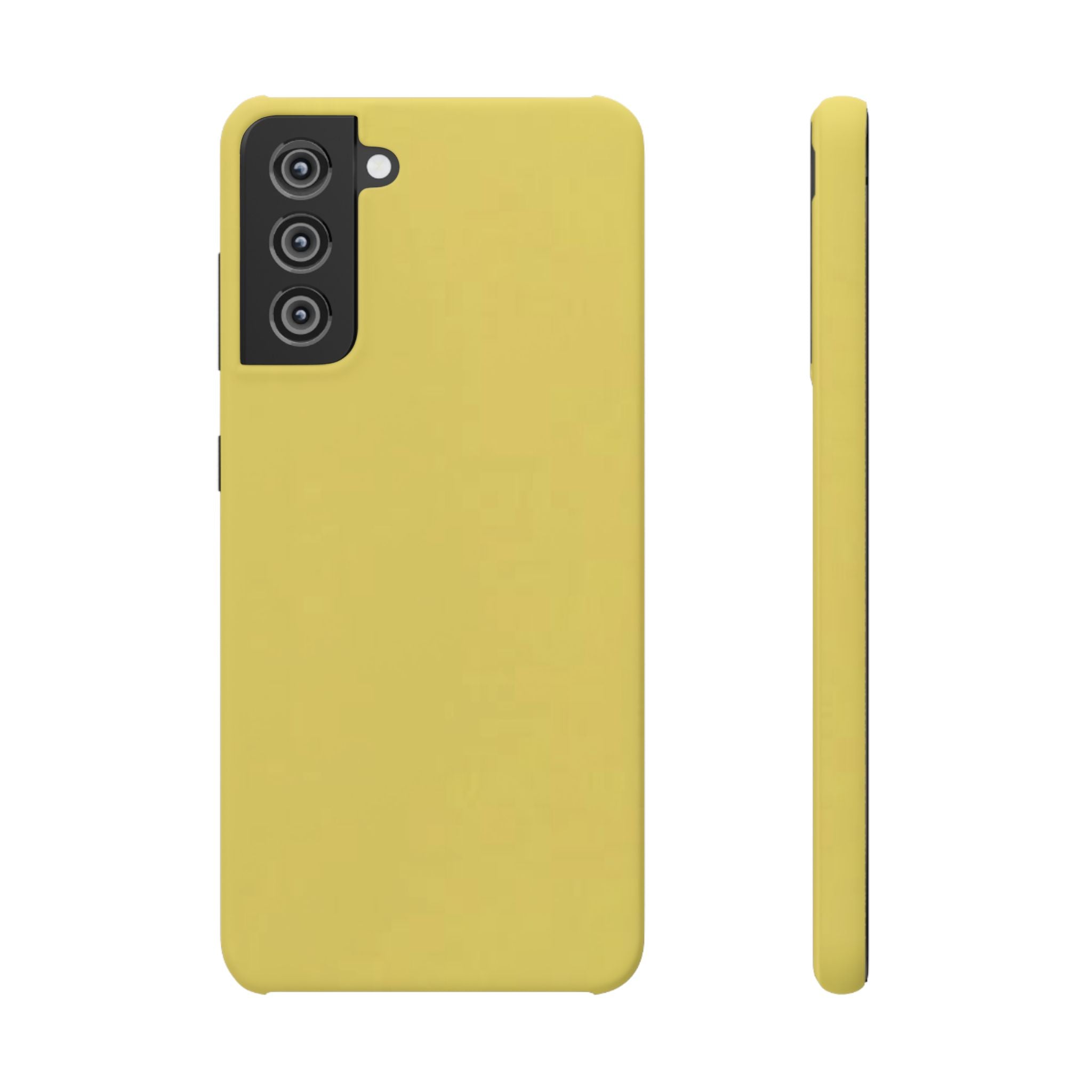 Yellow Snap Phone Case