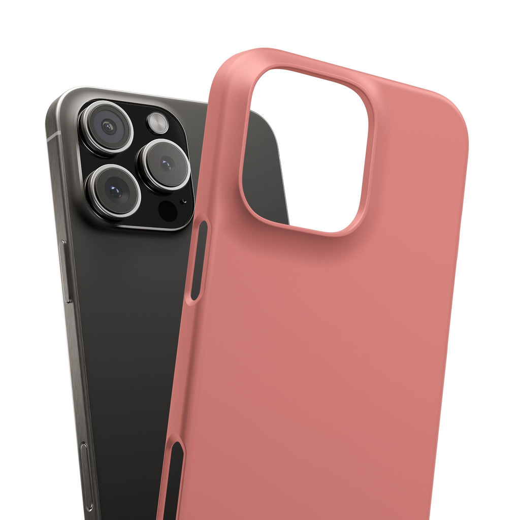 Frosty Pink Snap Phone Case