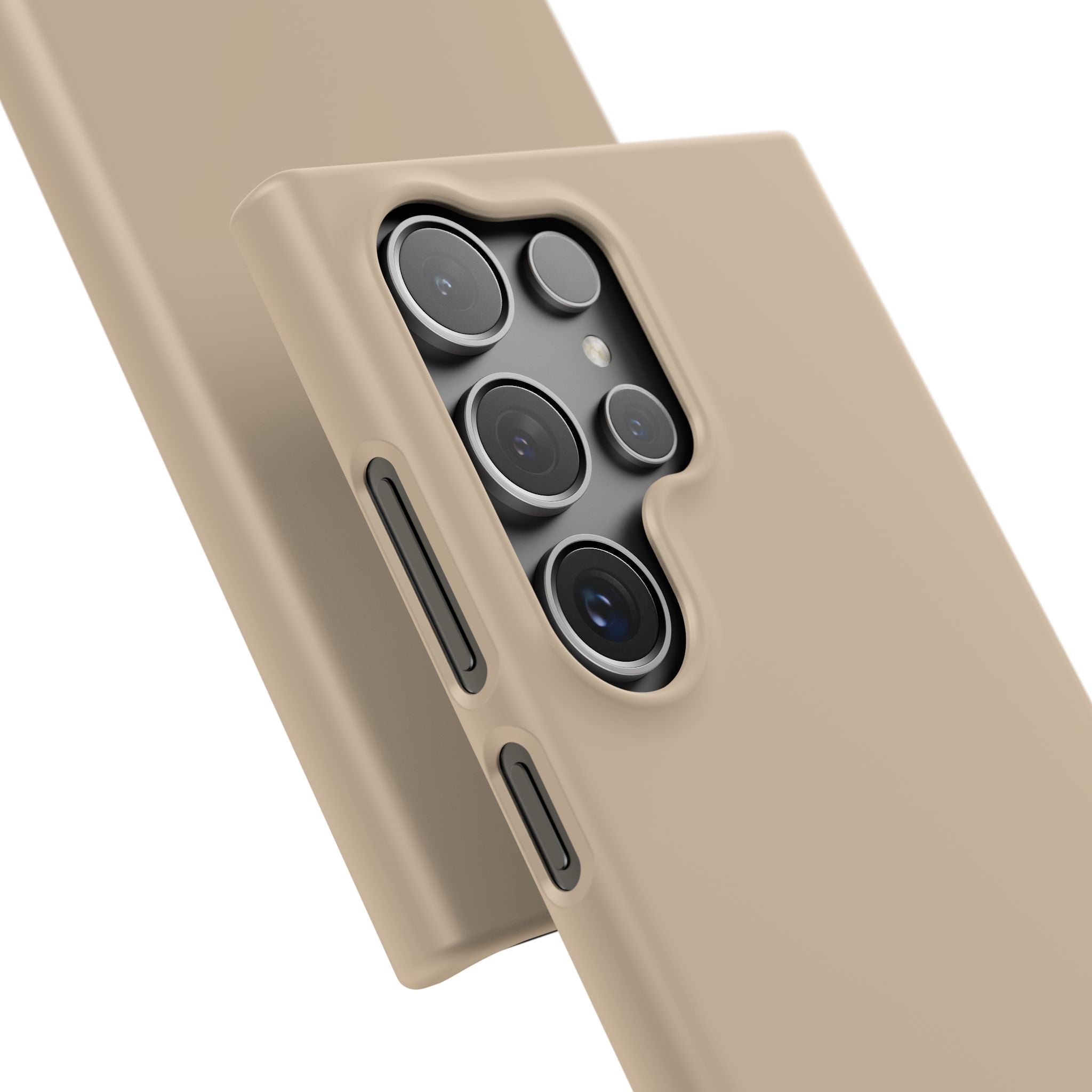 Beige Snap Phone Case