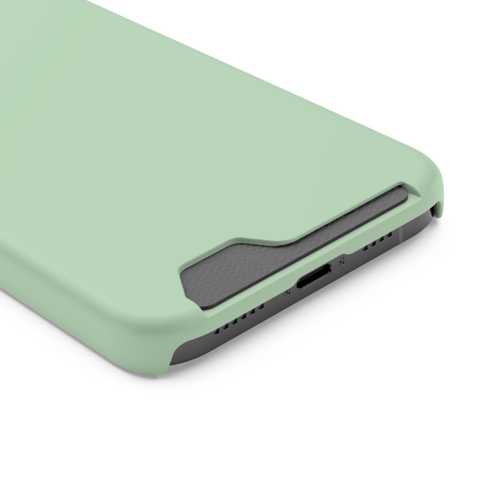 Mint Card-Holder Phone Case