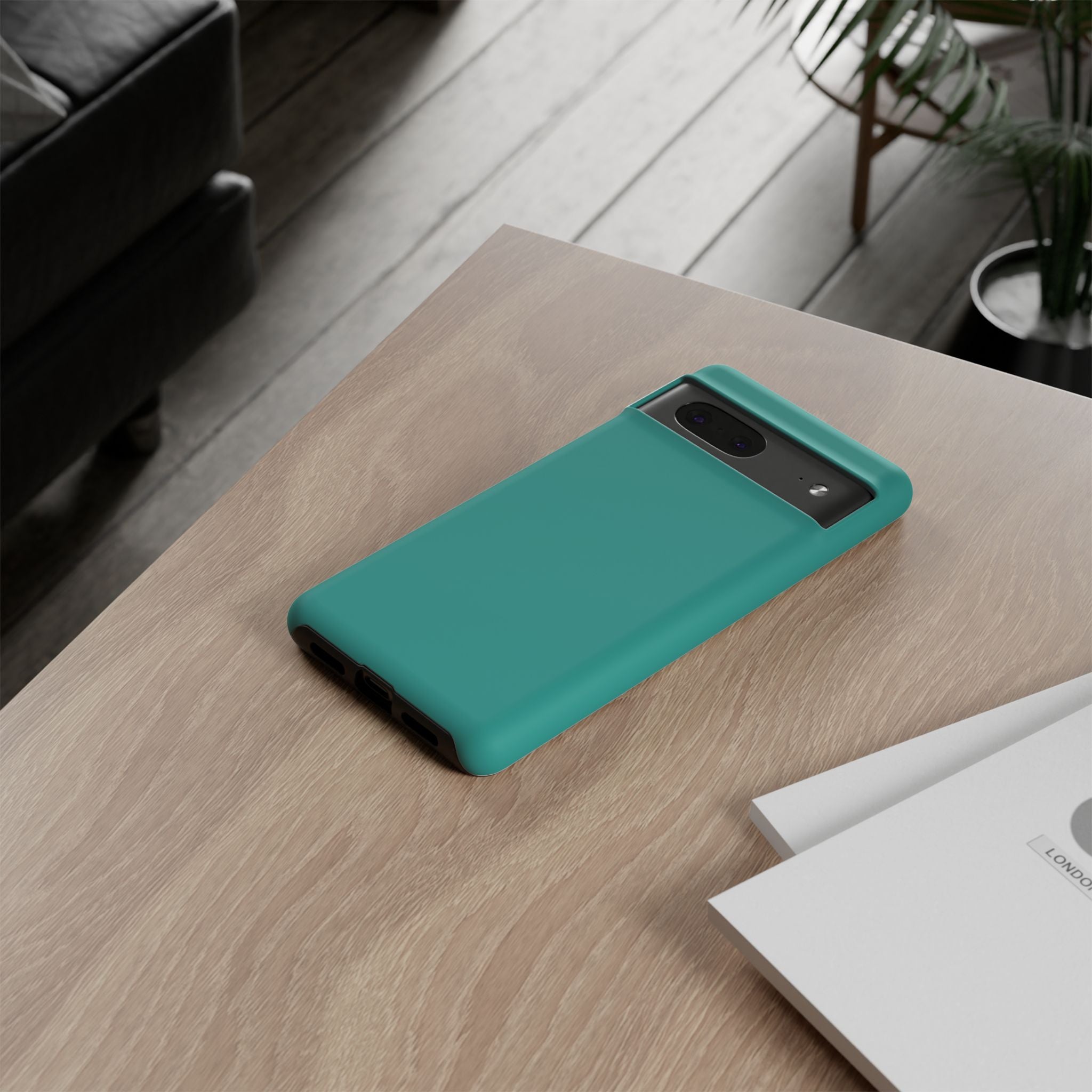 Teal Protective Phone Case