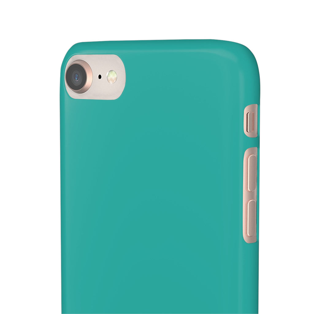 Teal Snap Phone Case