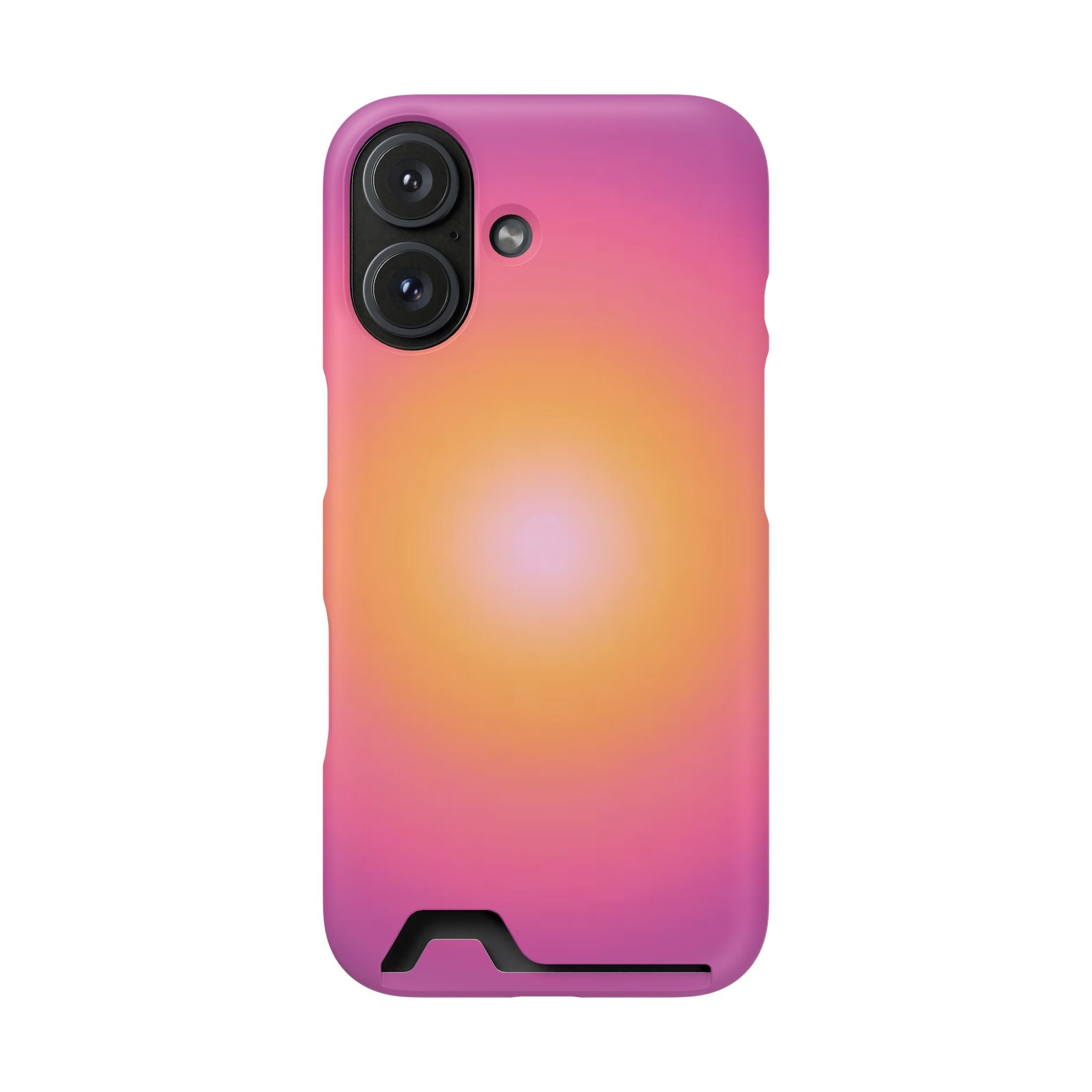 Sunset Gradient Phone Case with Card Holder