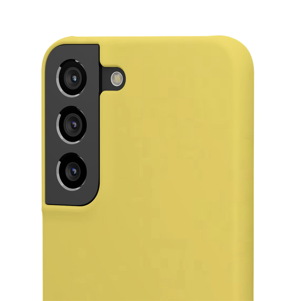 Yellow Snap Phone Case