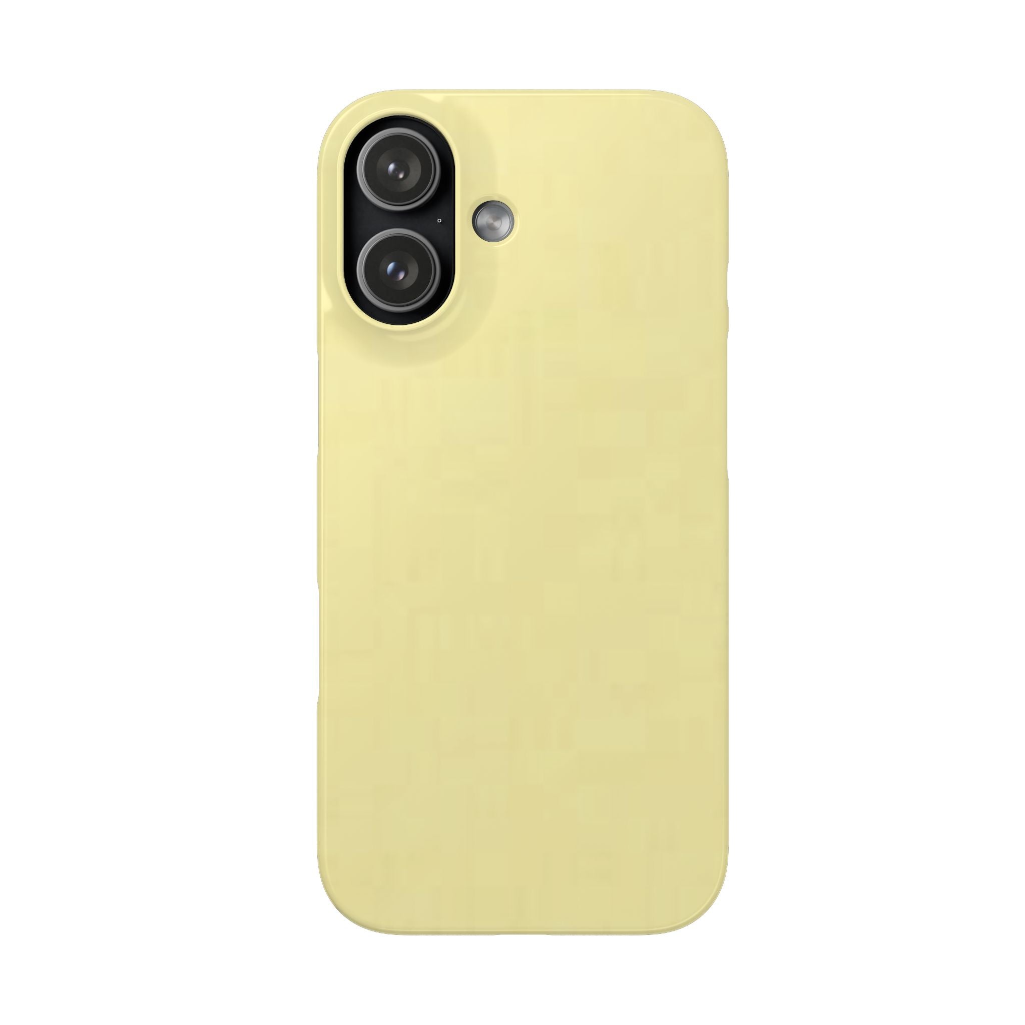 Pale Yellow Snap Phone Case