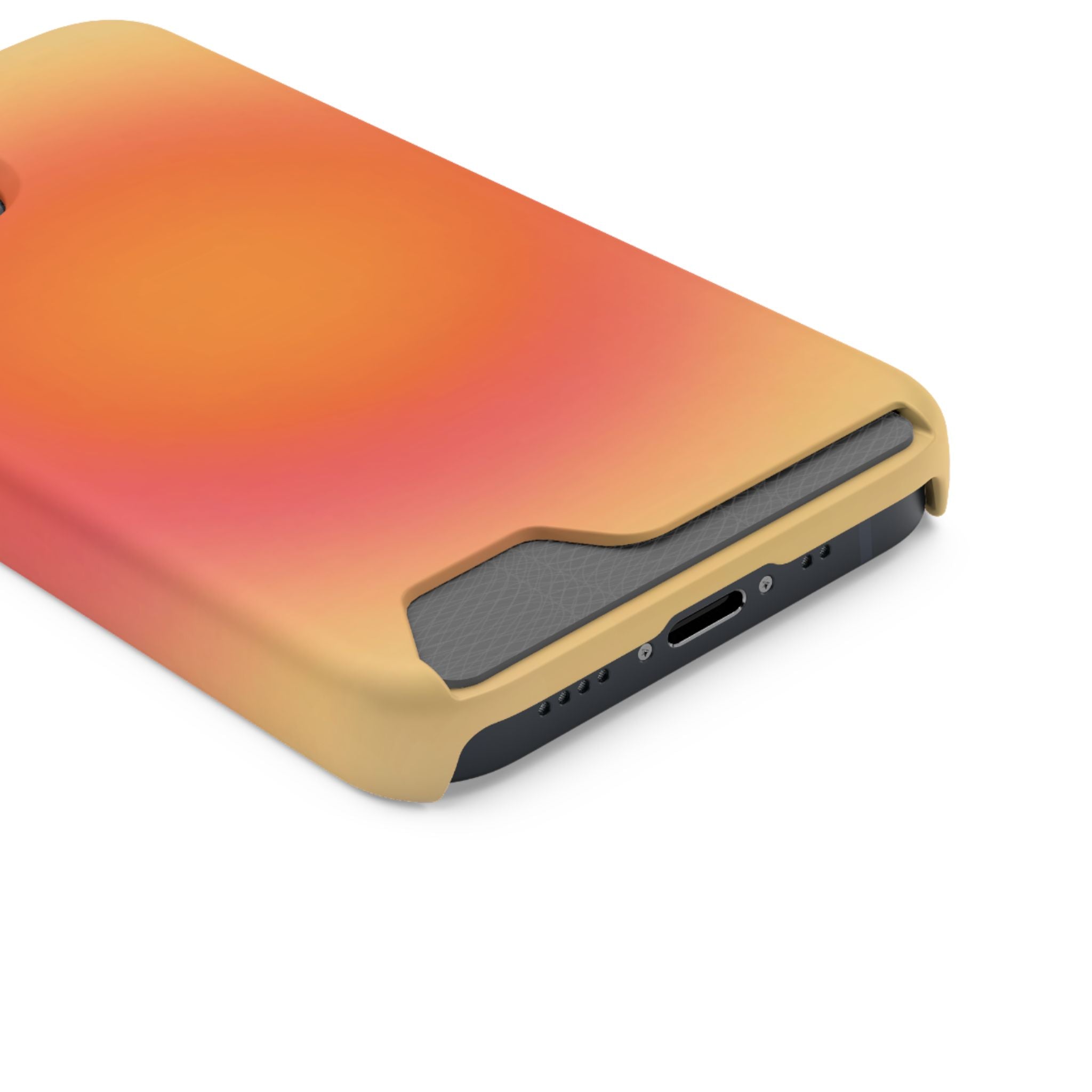 Sunset Gradient Phone Case with Card Slot