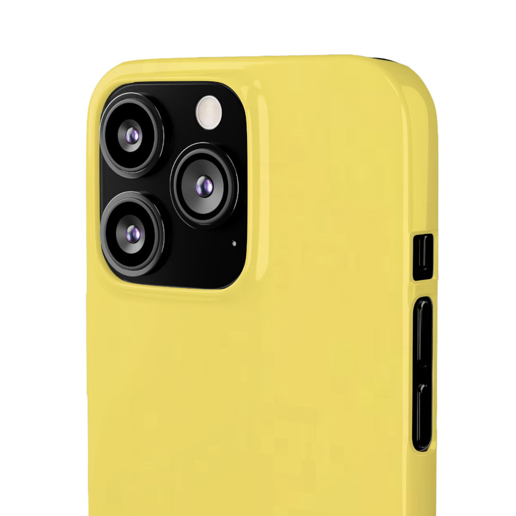 Yellow Snap Phone Case