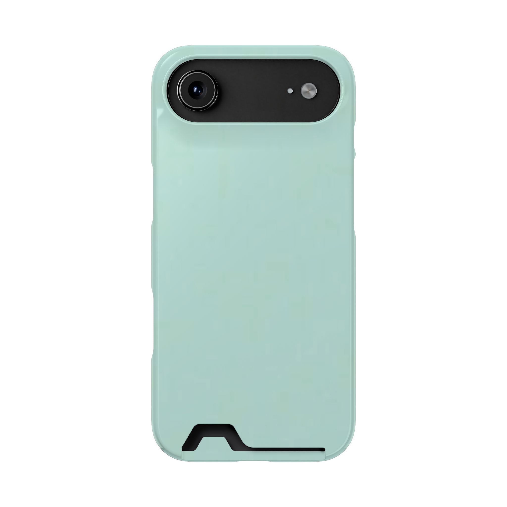 Light Mint Card Holder Phone Case