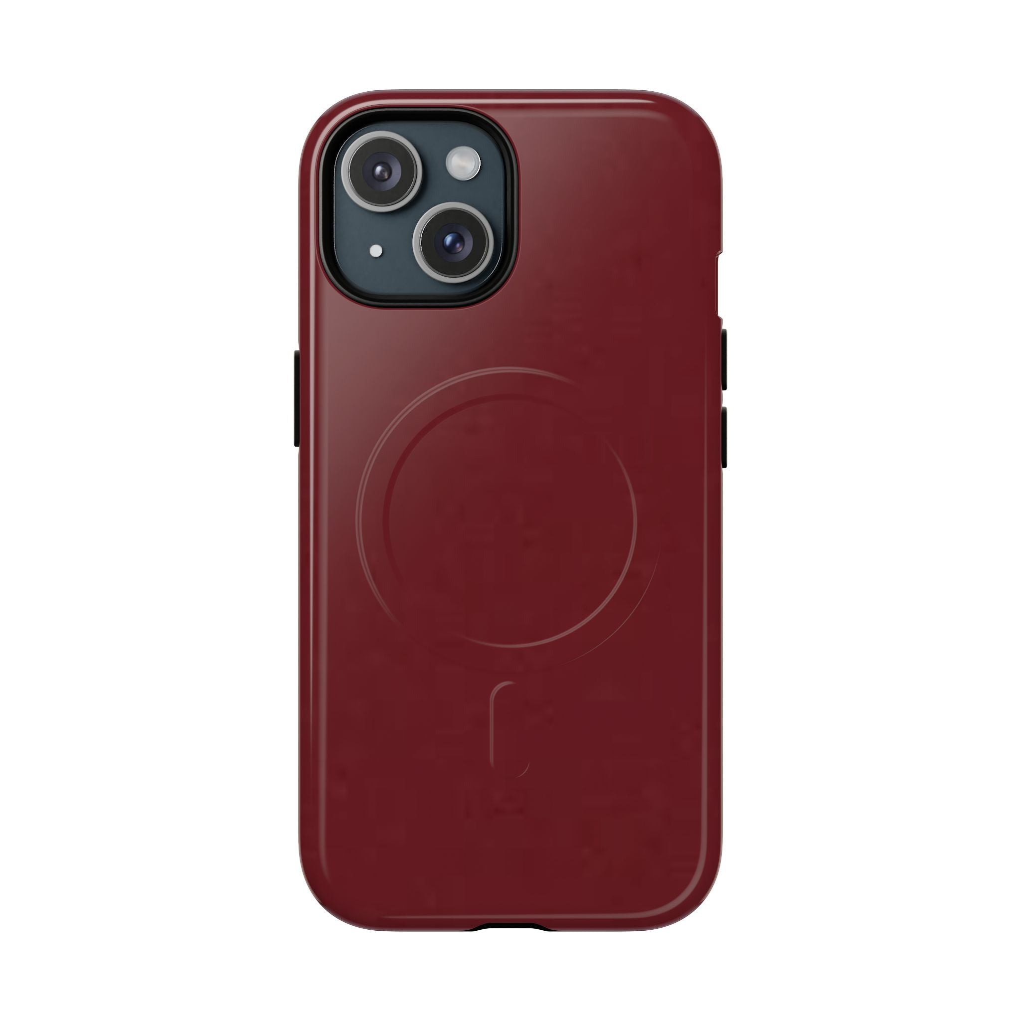 Dark Cherry MagSafe Protective Phone Case