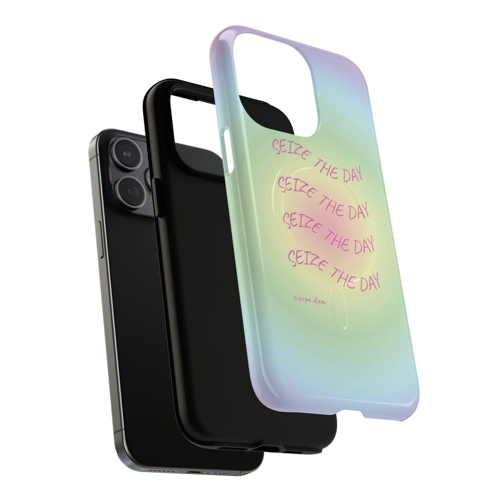 Bermuda Halo Seize The Day Gradient MagSafe Protective Phone Case