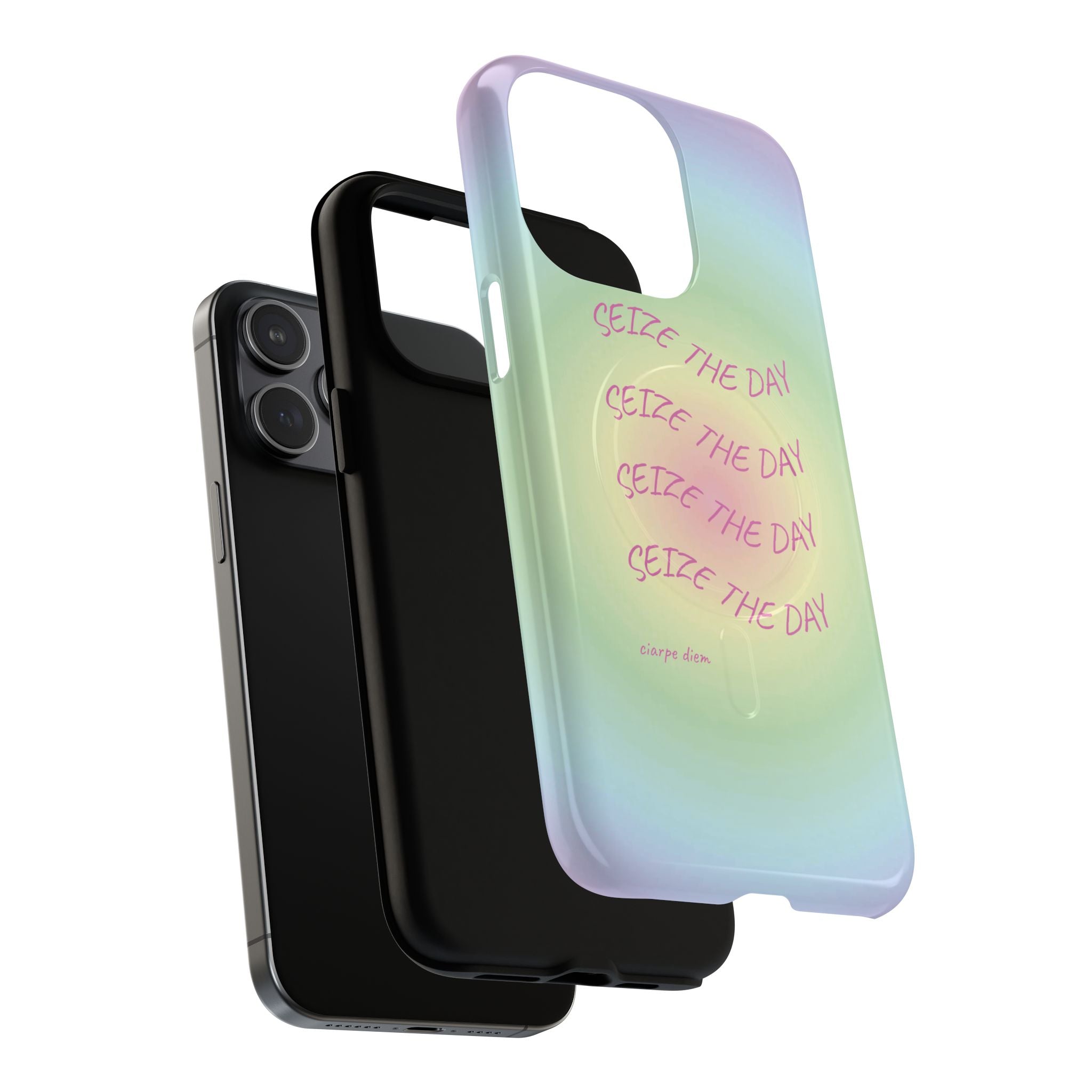 Bermuda Halo Seize The Day Gradient MagSafe Protective Phone Case