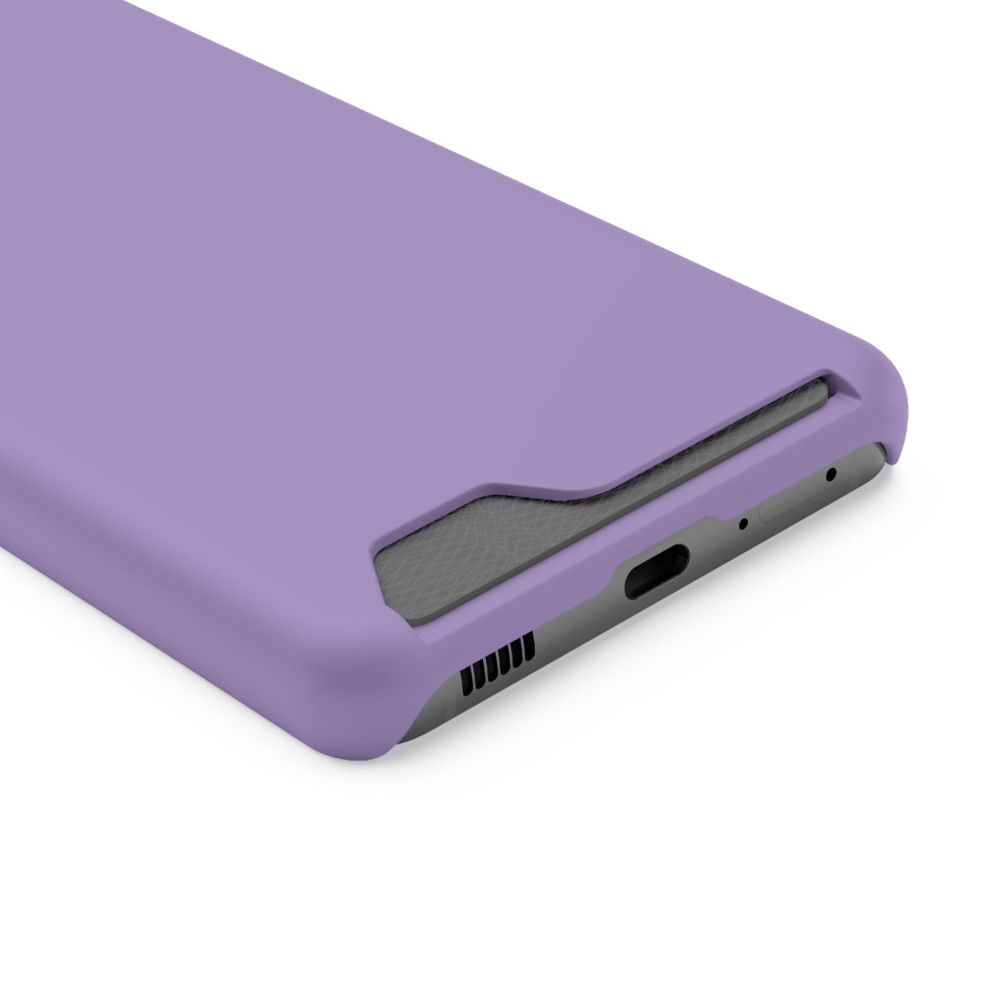 Lilac Card Holder Phone Case