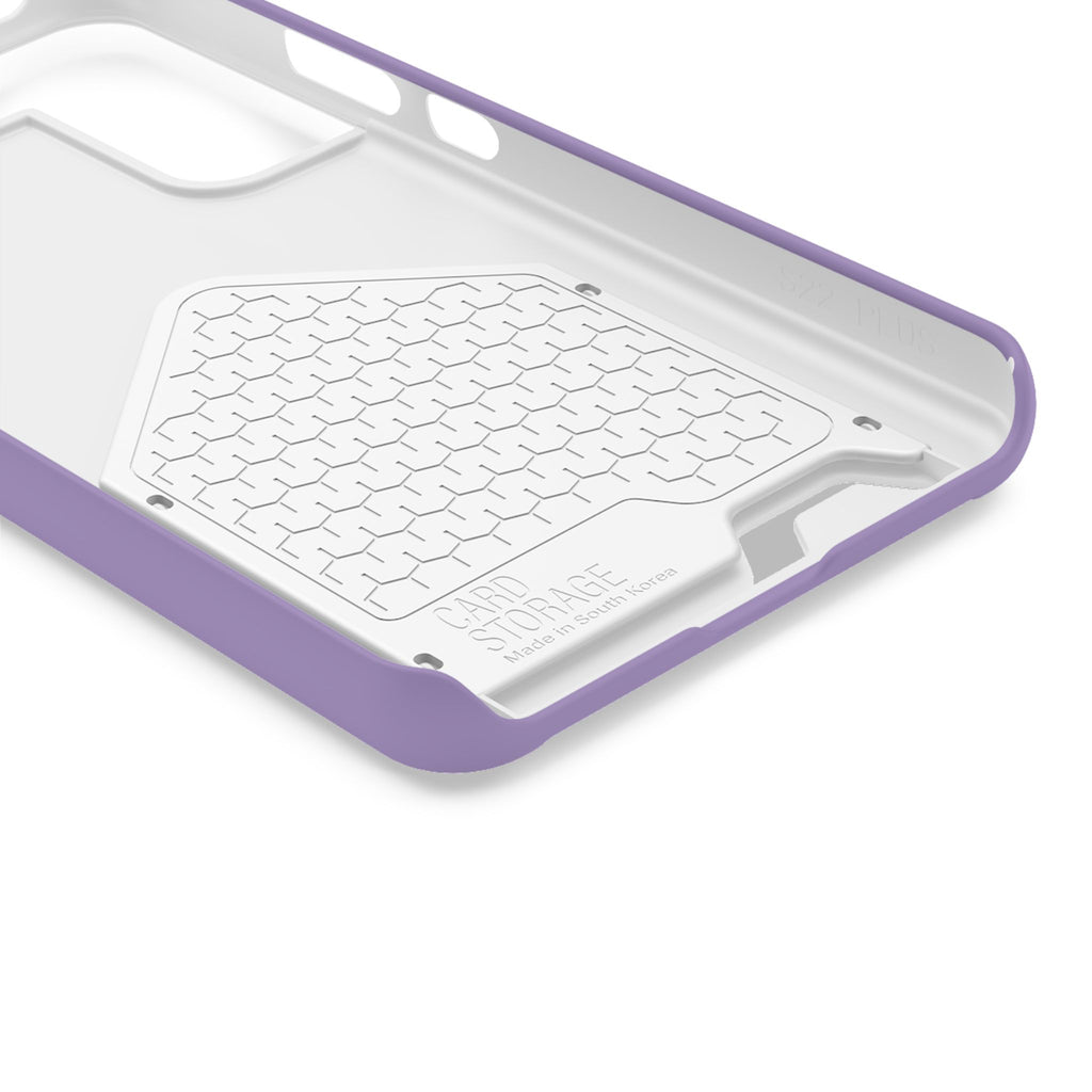 Lilac Card Holder Phone Case