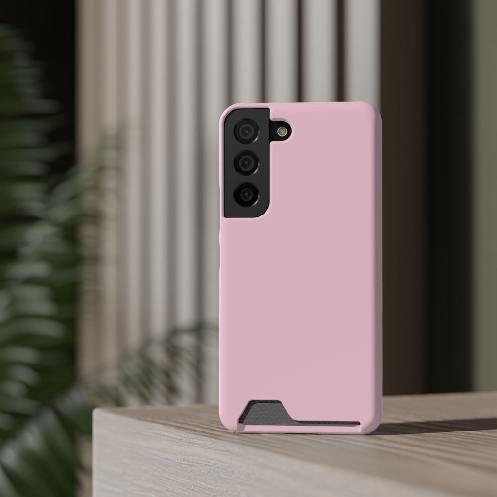 Pale Pink Card-Holder Phone Case