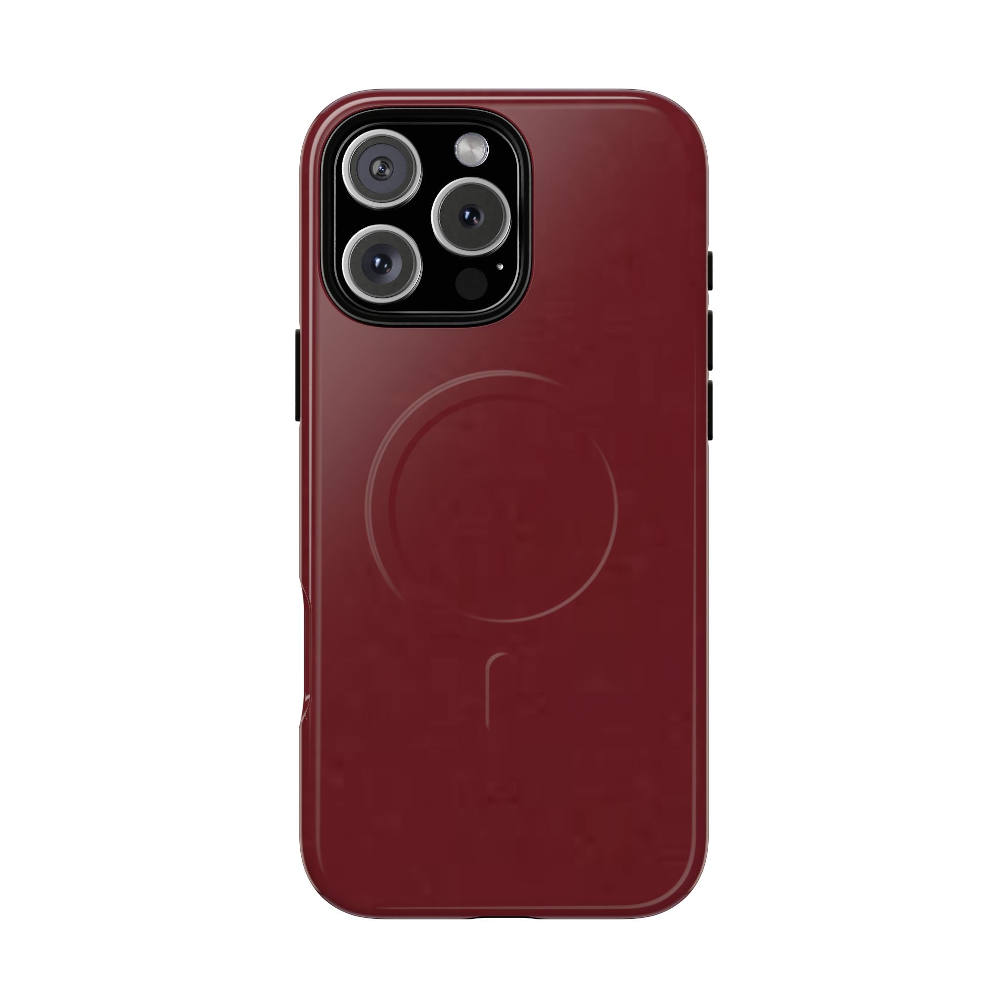 Dark Cherry MagSafe Protective Phone Case