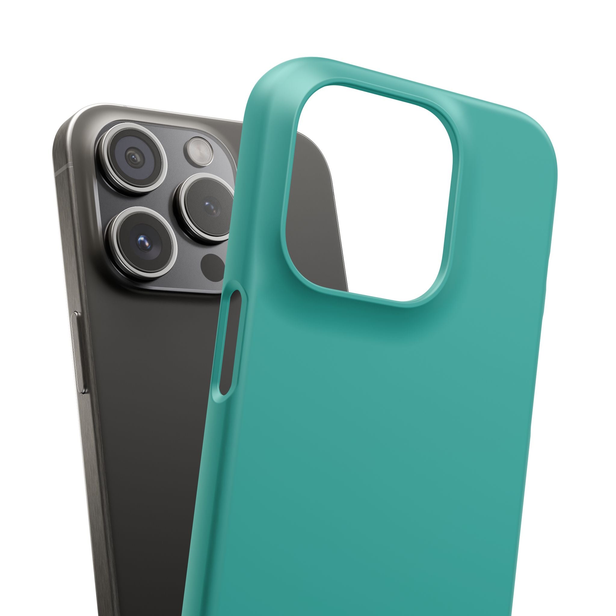 Teal Snap Phone Case