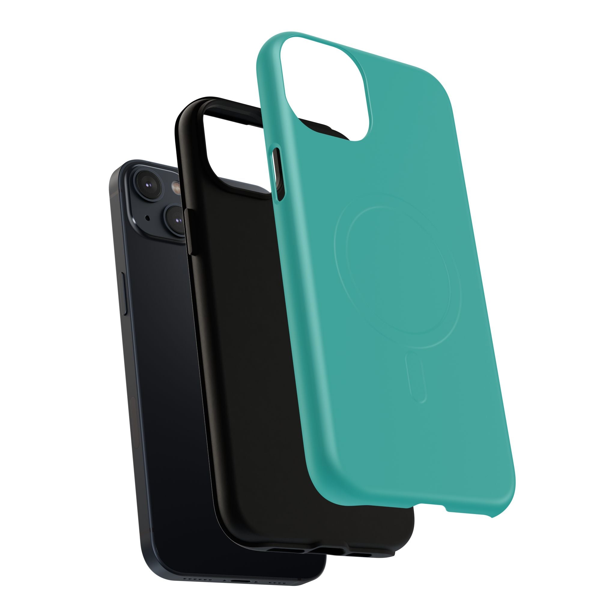 Teal MagSafe Protective Phone Case