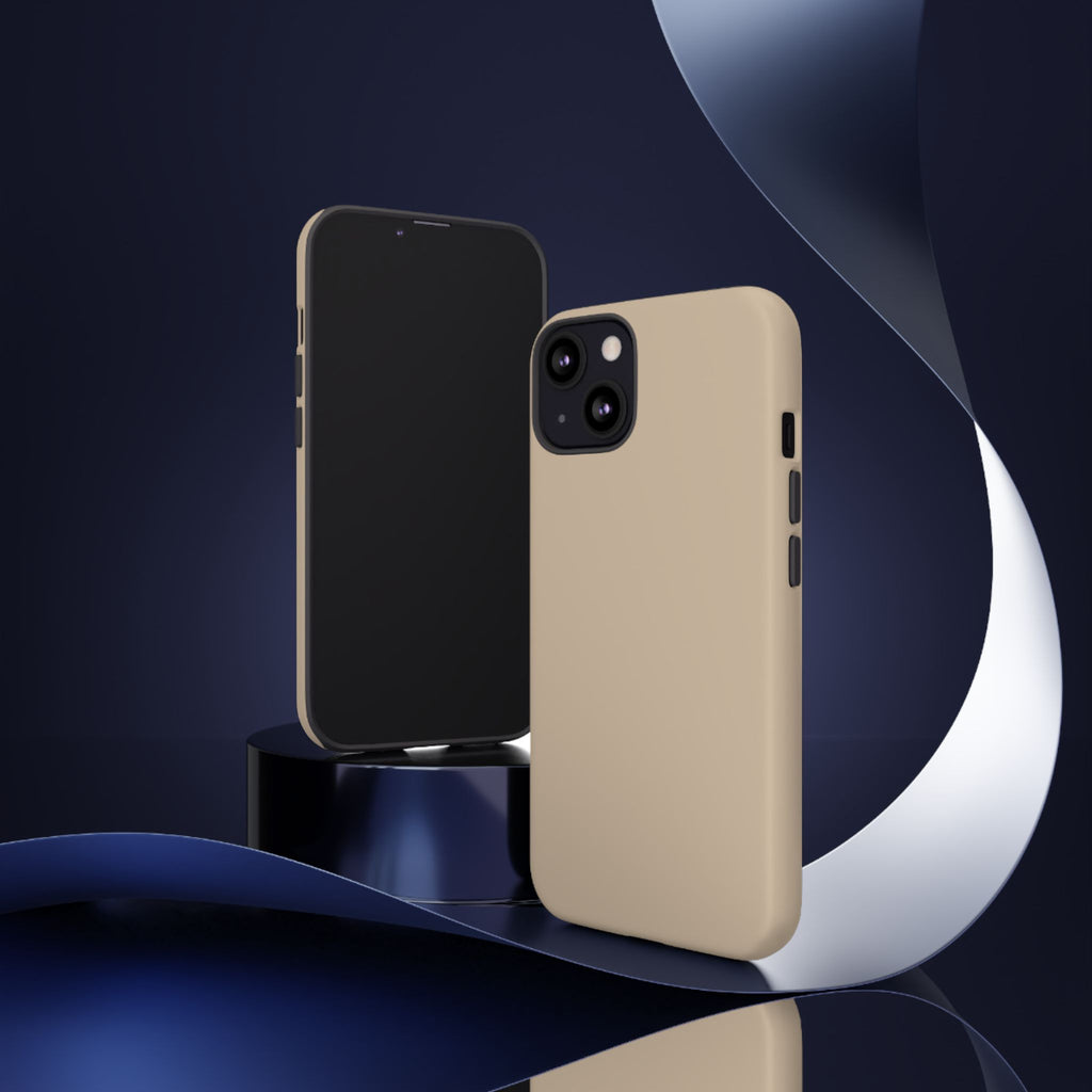 Beige Protective Phone Case