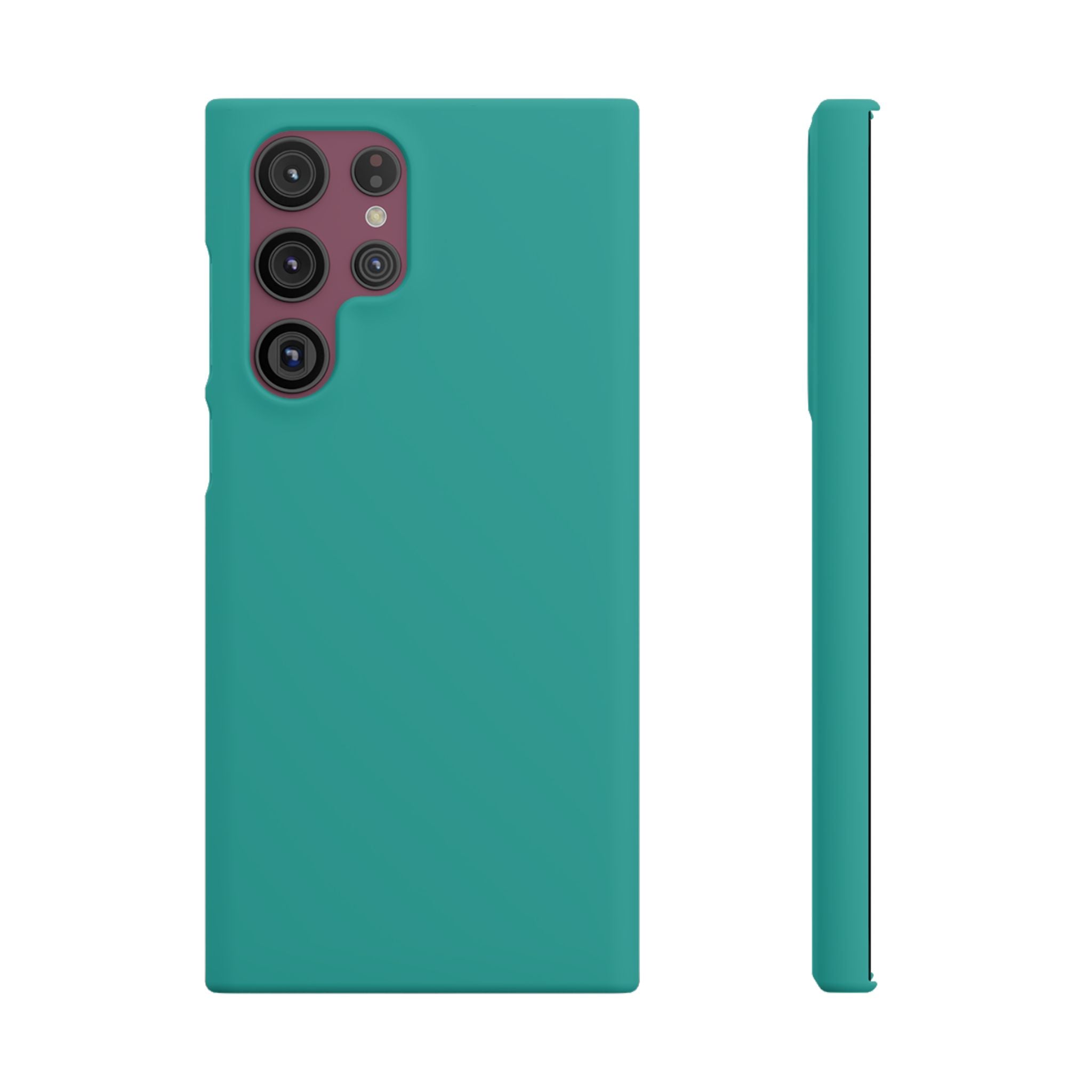 Teal Snap Phone Case