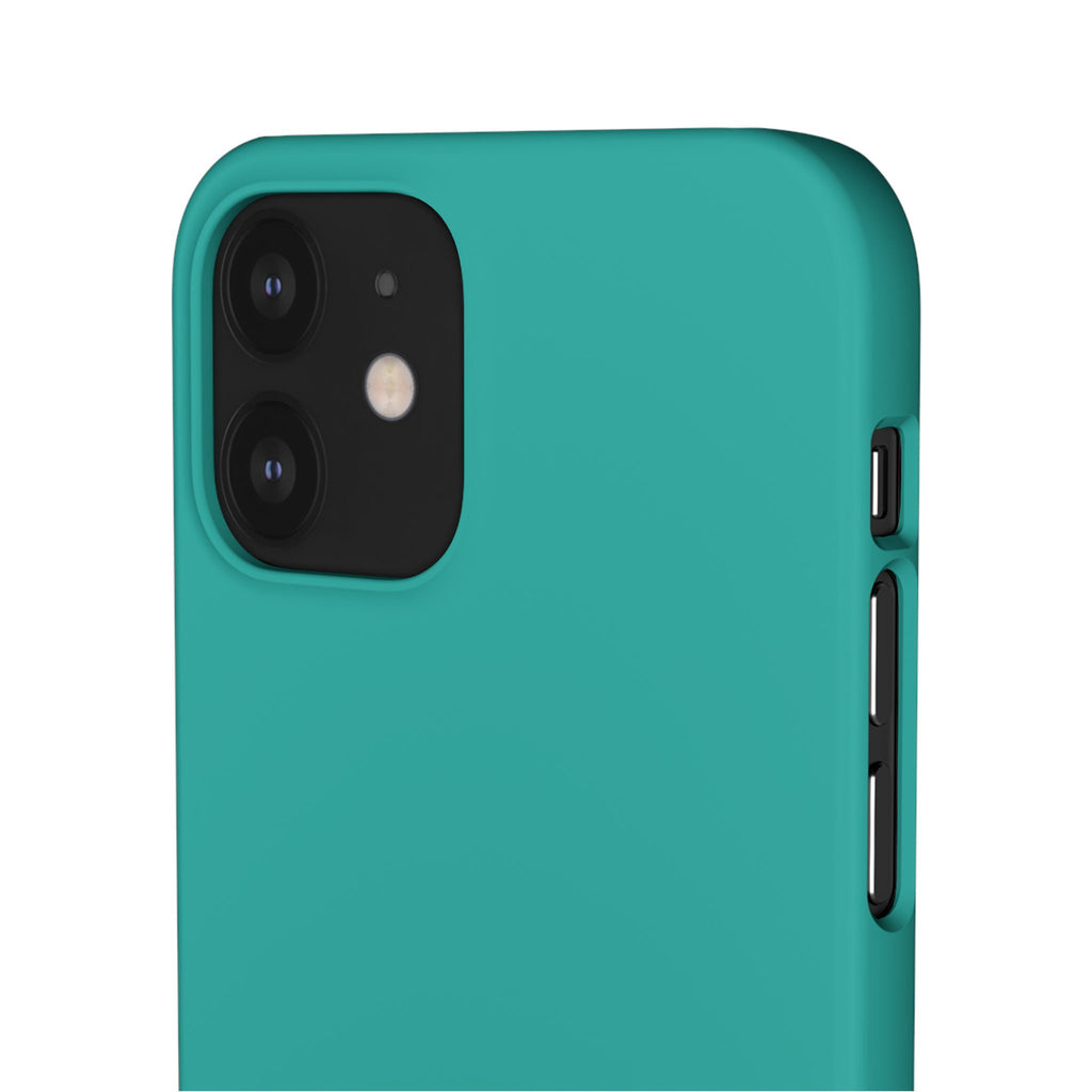 Teal Snap Phone Case