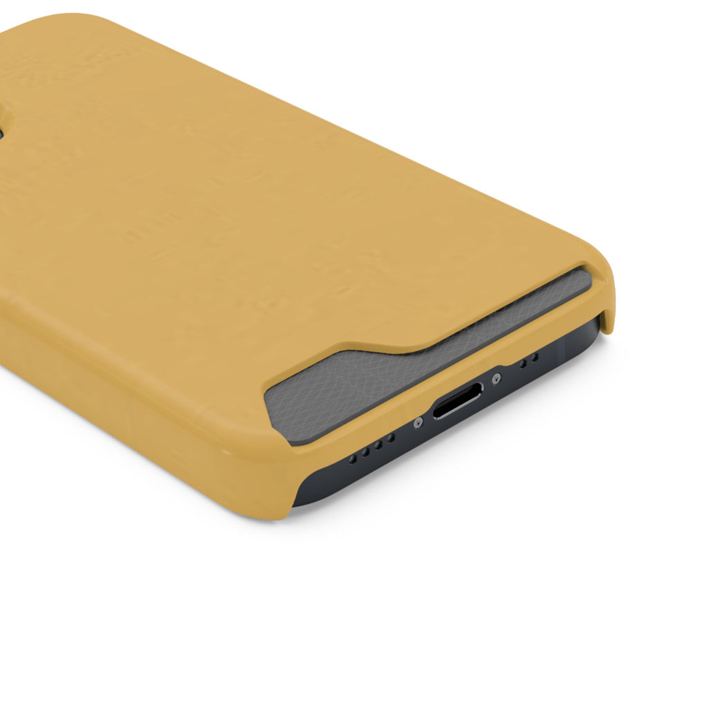 Mustard Card Holder Phone Case