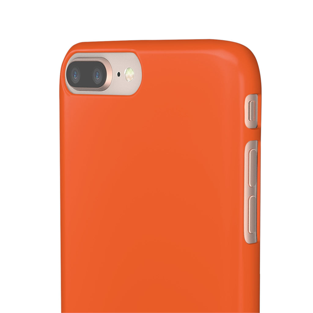 Orange Snap Phone Case