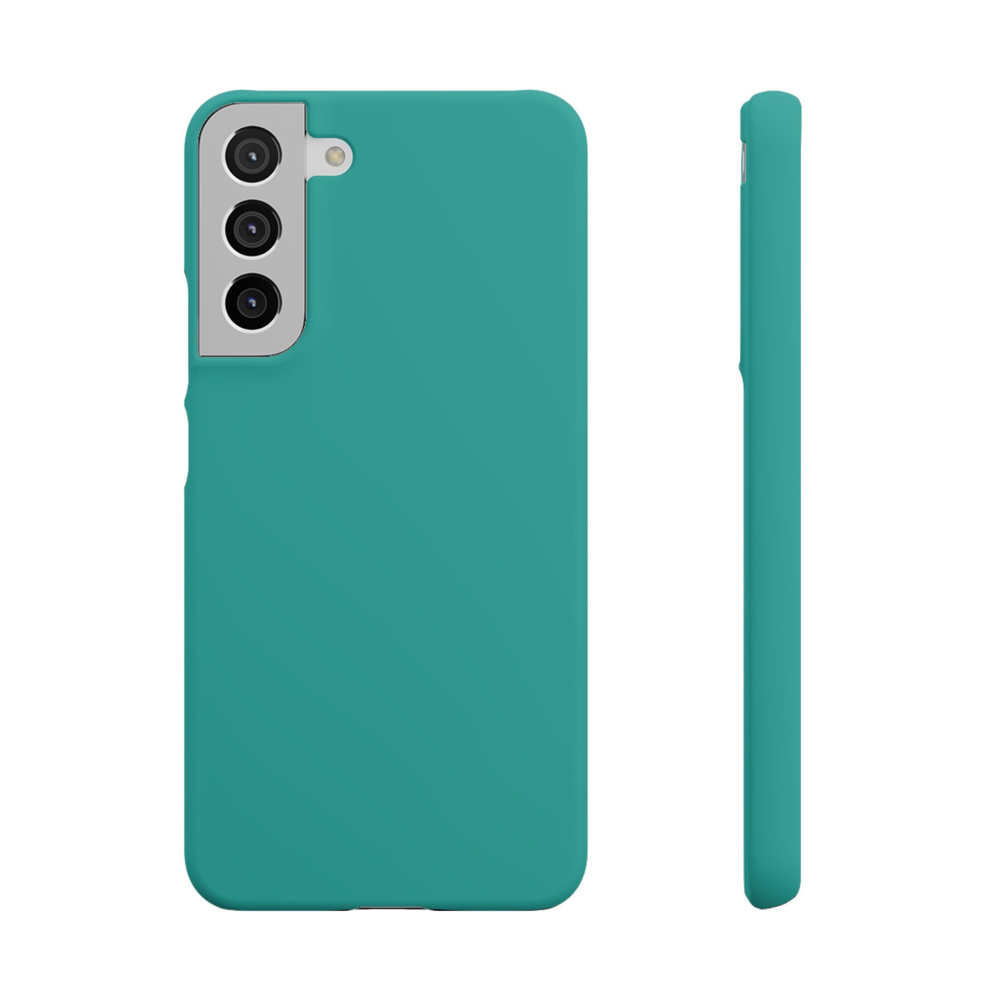 Teal Snap Phone Case