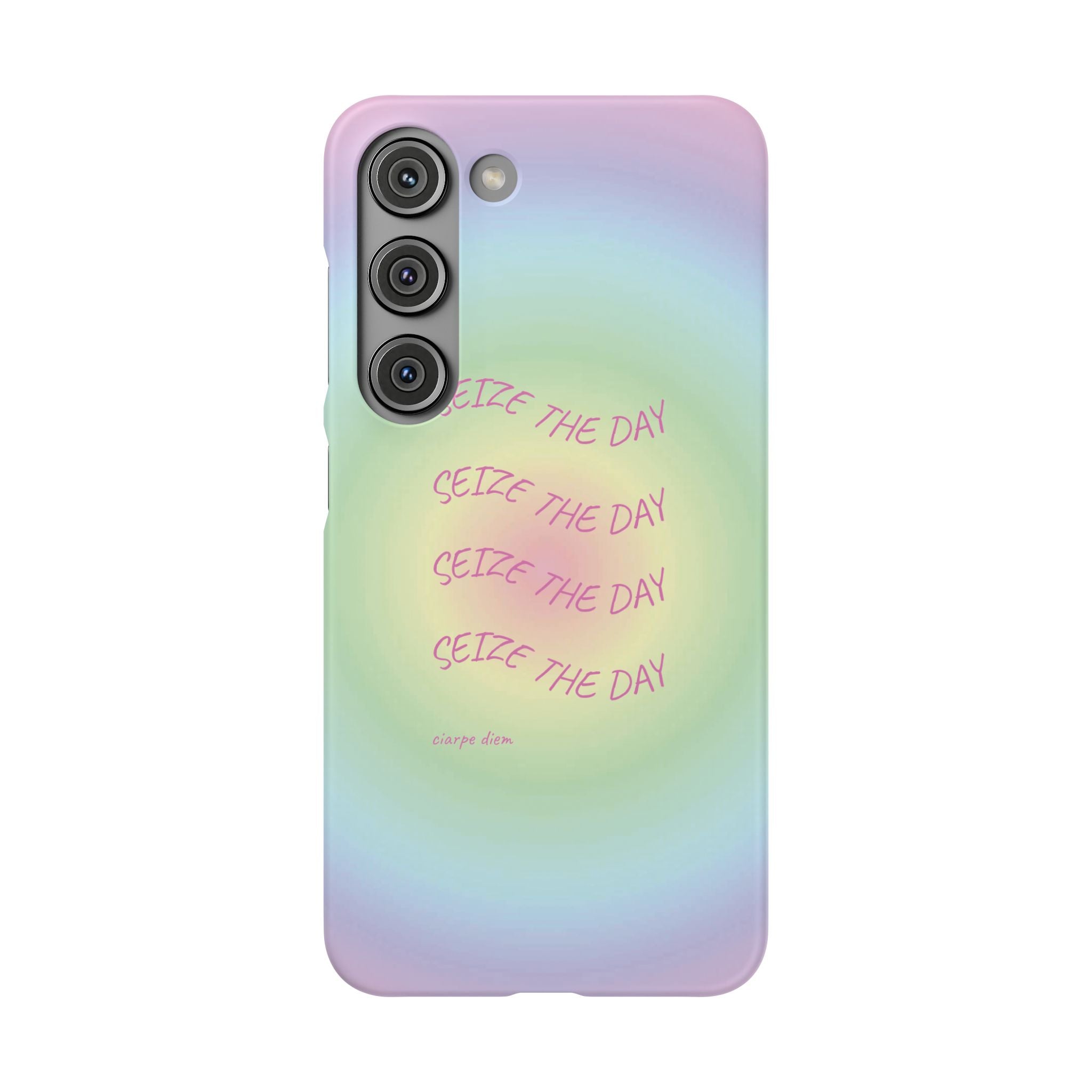 Carpe Diem Bermuda Halo Gradient Snap Phone Case