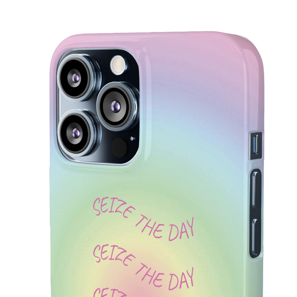 Carpe Diem Bermuda Halo Gradient Snap Phone Case