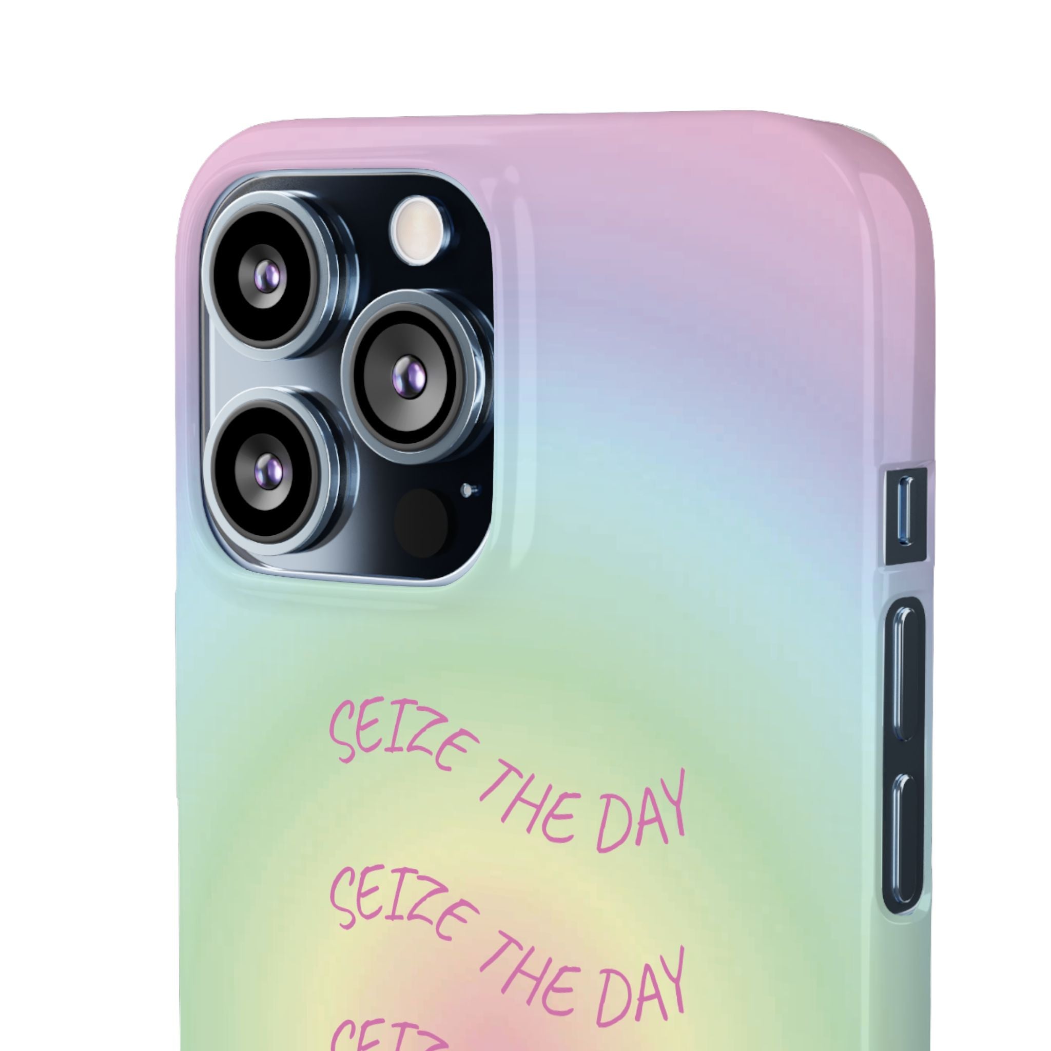 Carpe Diem Bermuda Halo Gradient Snap Phone Case