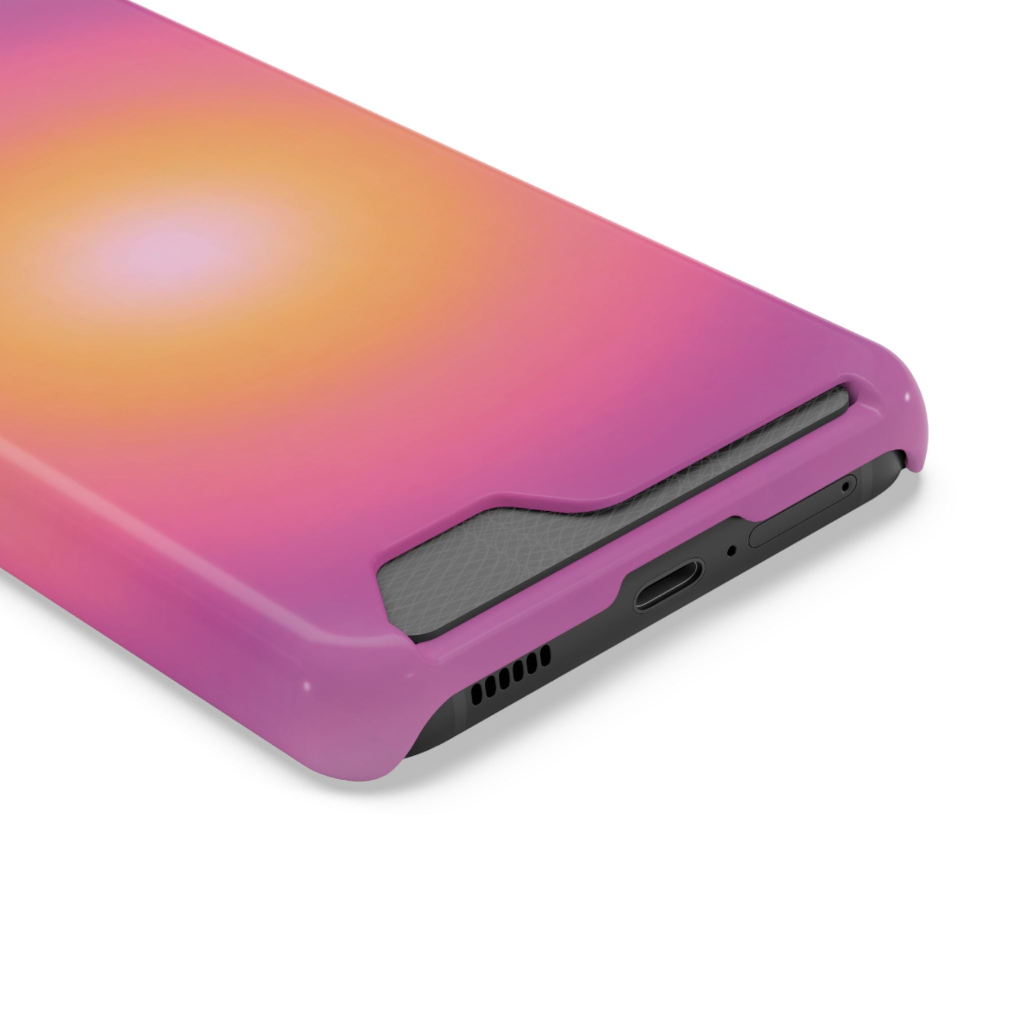 Sunset Gradient Phone Case with Card Holder