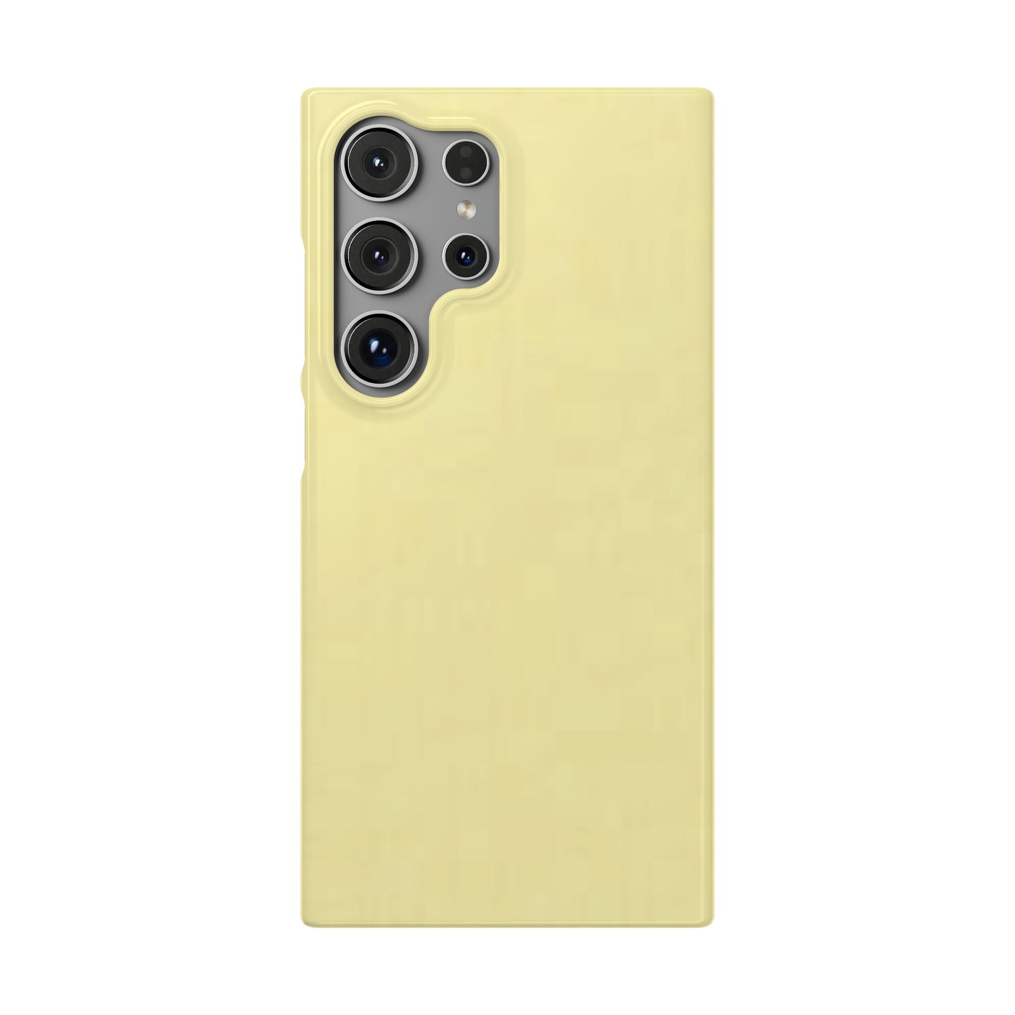 Pale Yellow Snap Phone Case